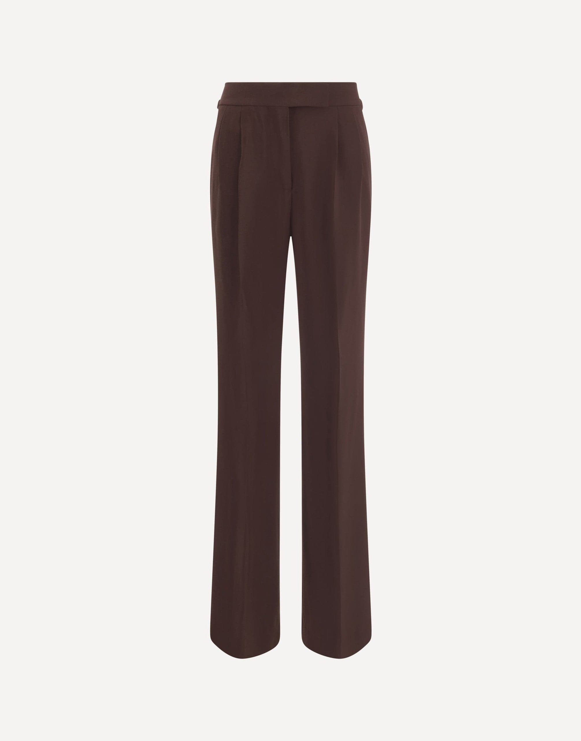 Wide Leg Pants With Buckles