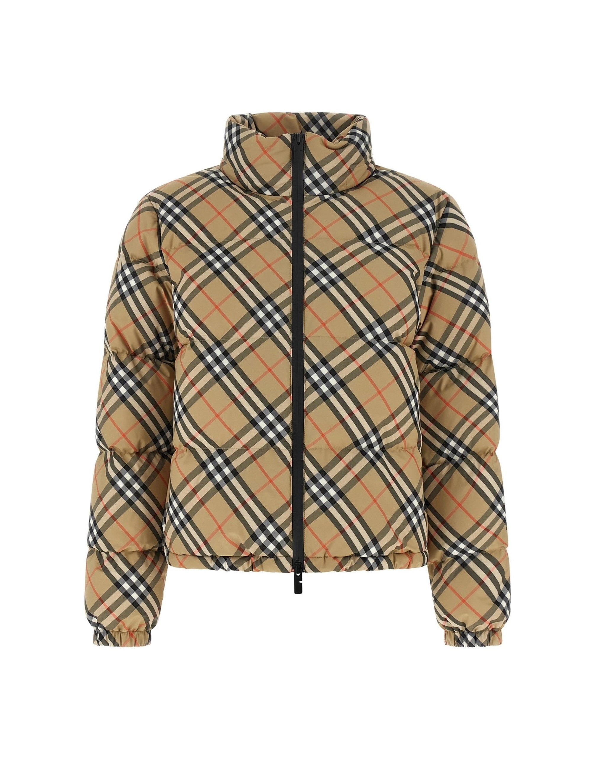 Burberry Ambleside Check جاكيت مبطن بالريش