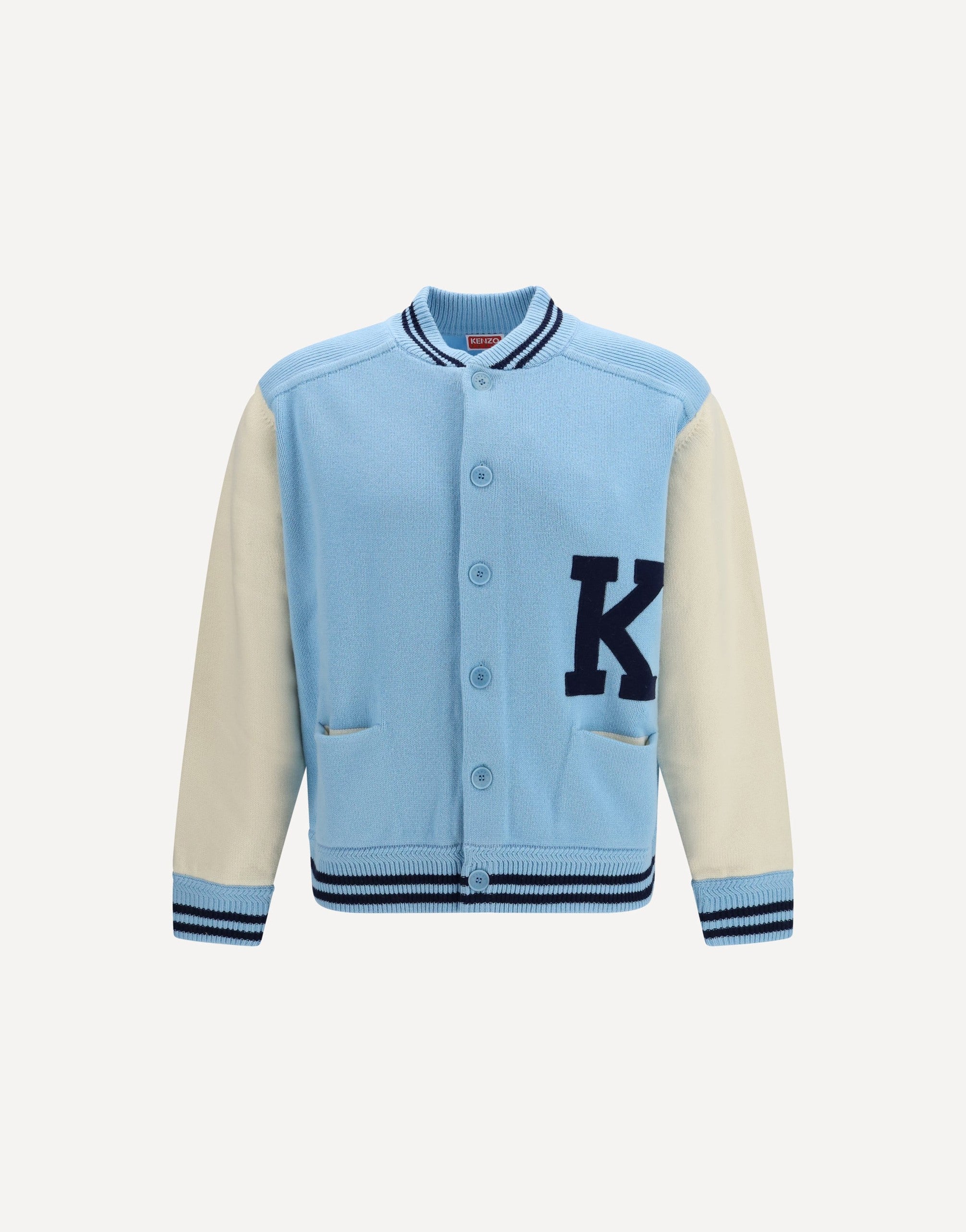 Kenzo Varsity Wool Cardigan