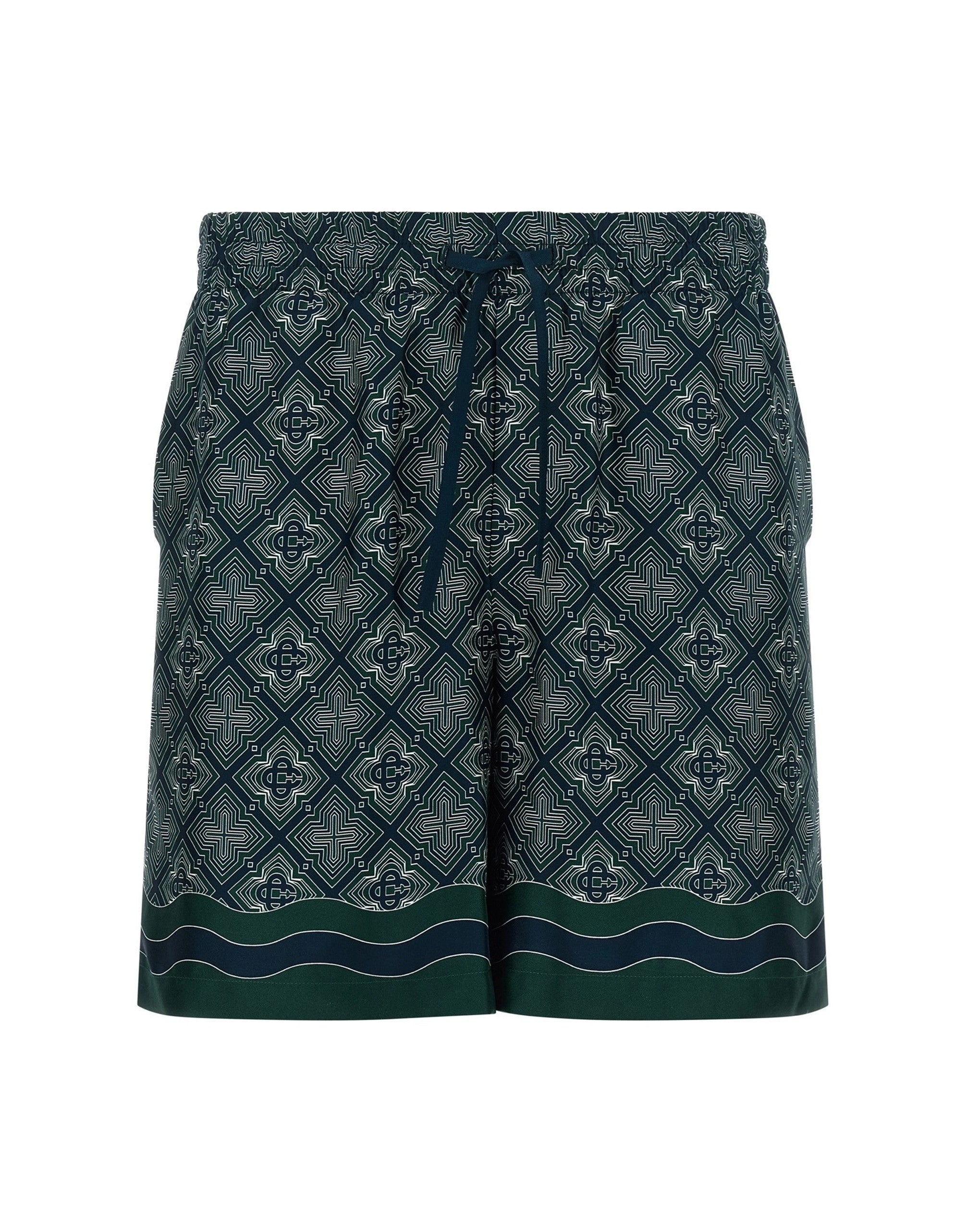 Casablanca Radiating Monogram Shorts