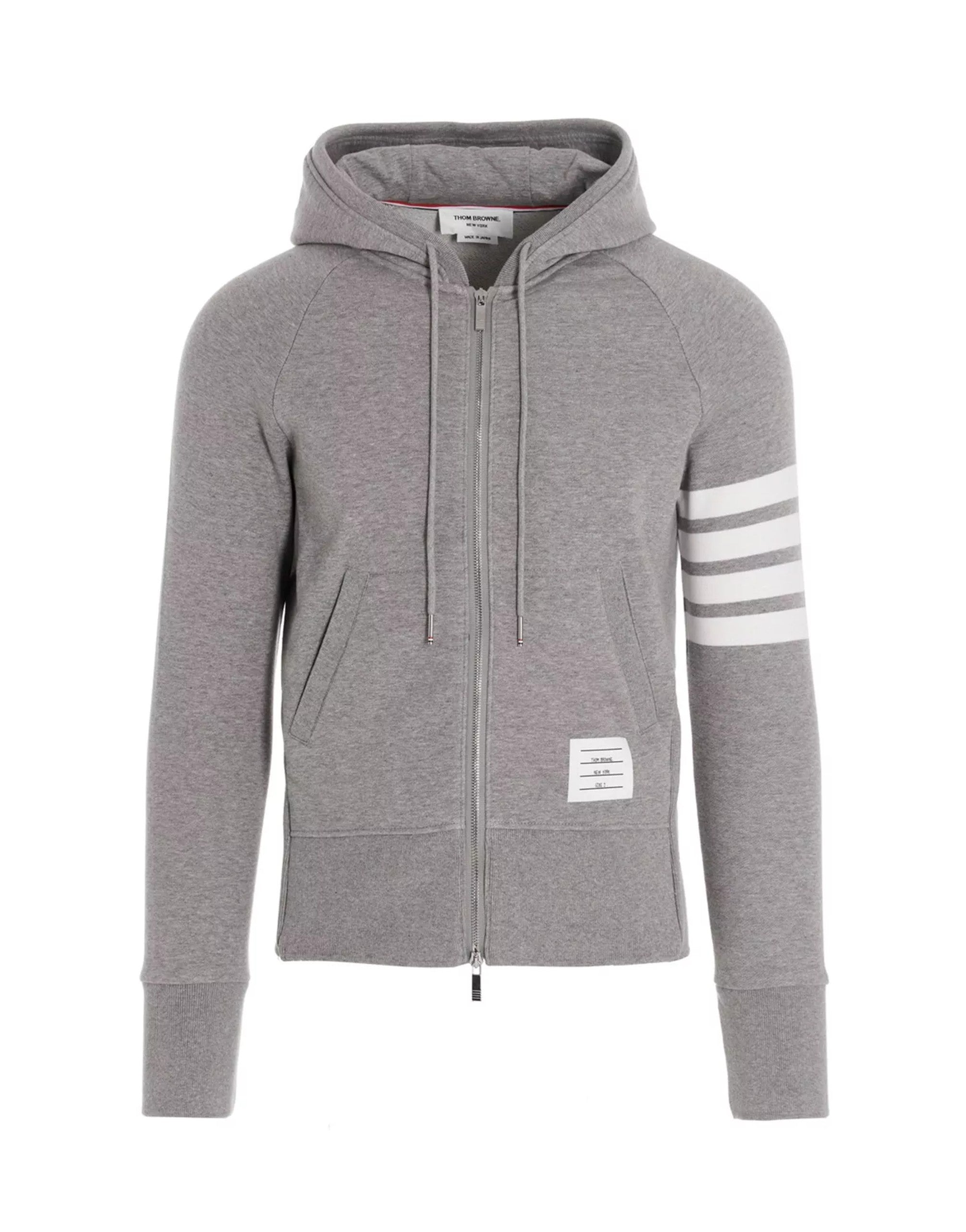 Thom Browne 4 Bar Cotton Hoodie