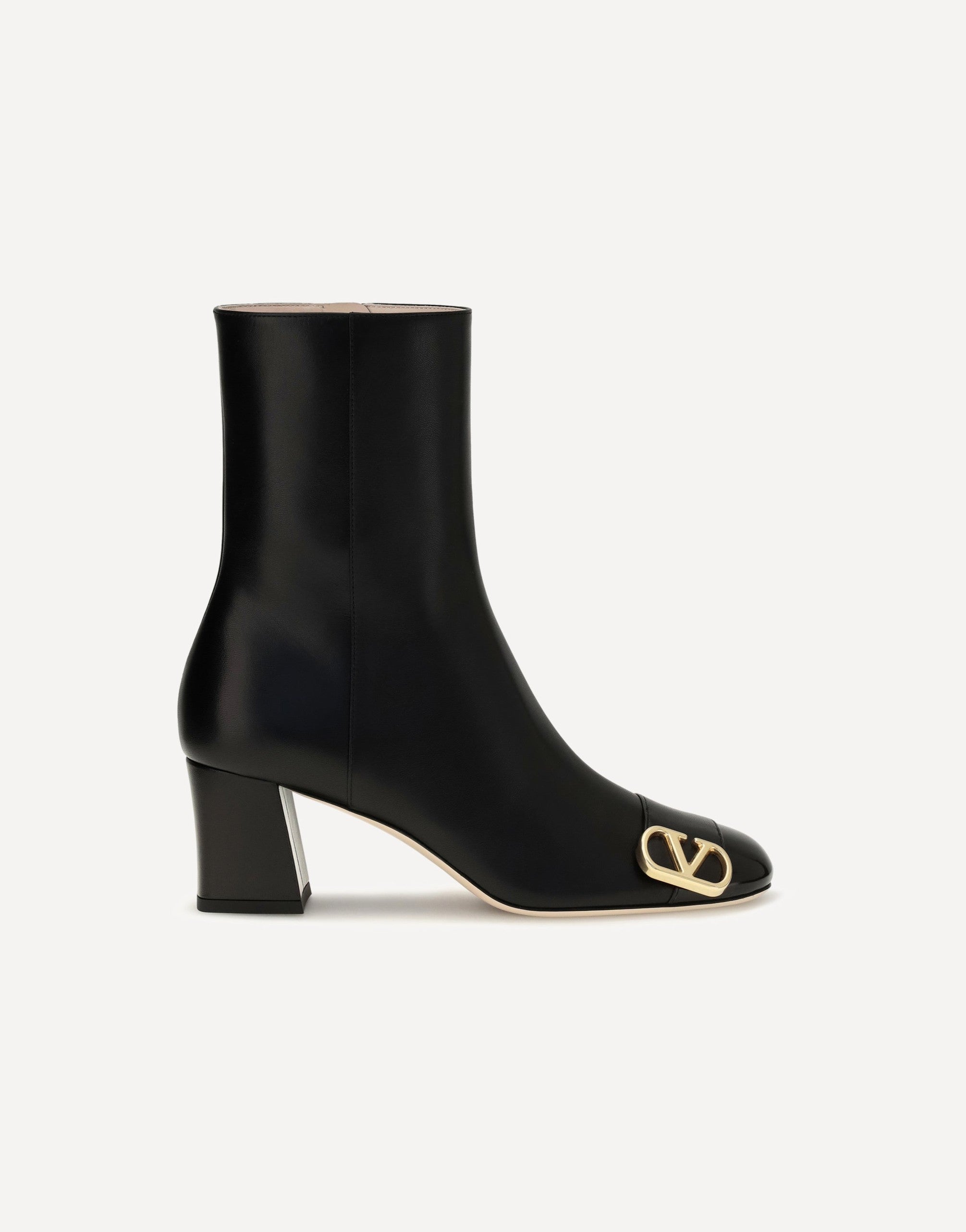 Valentino Garavani Veeside Leather Ankle Boots