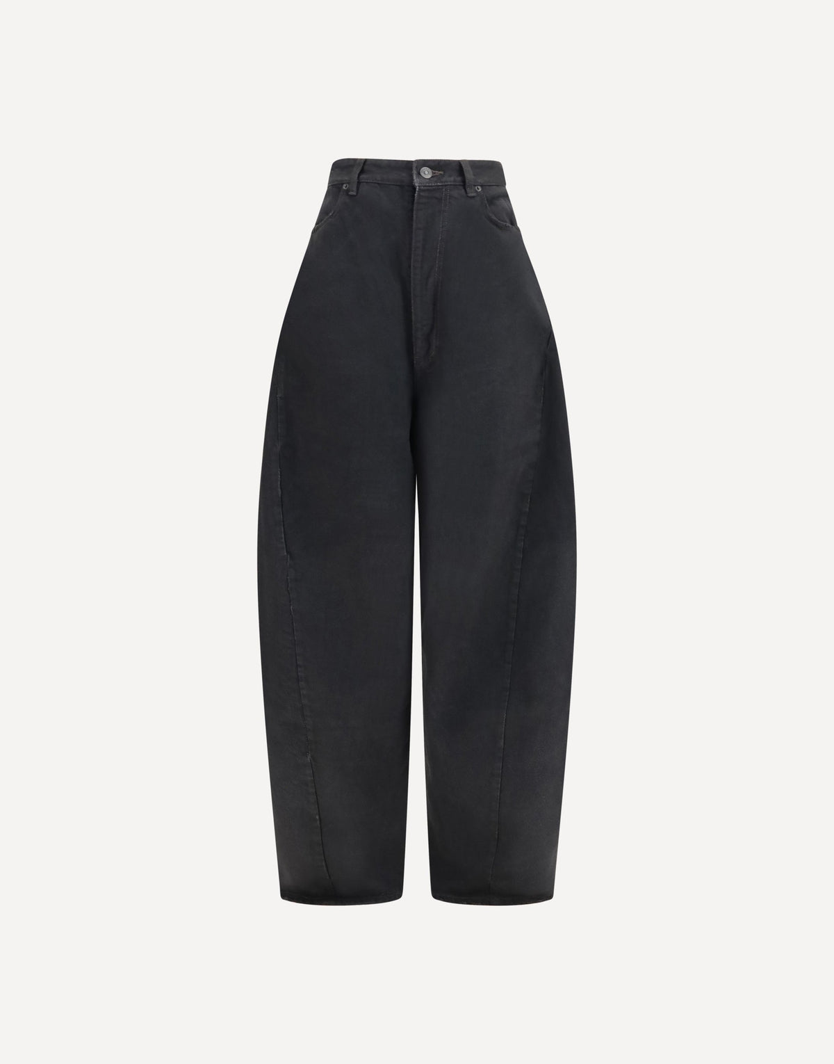 Balenciaga High-Waisted Twisted-Seam Pants