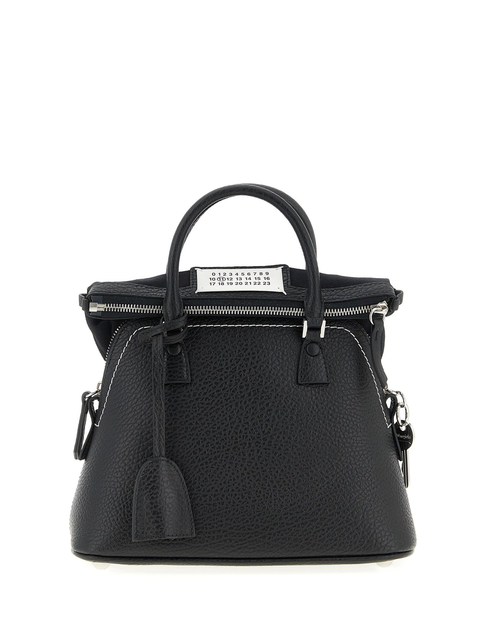 Maison Margiela 5AC ミニ ハンドバッグ ブラック Maison Margiela 5AC ミニハンドバッグ | Sendegaro JP