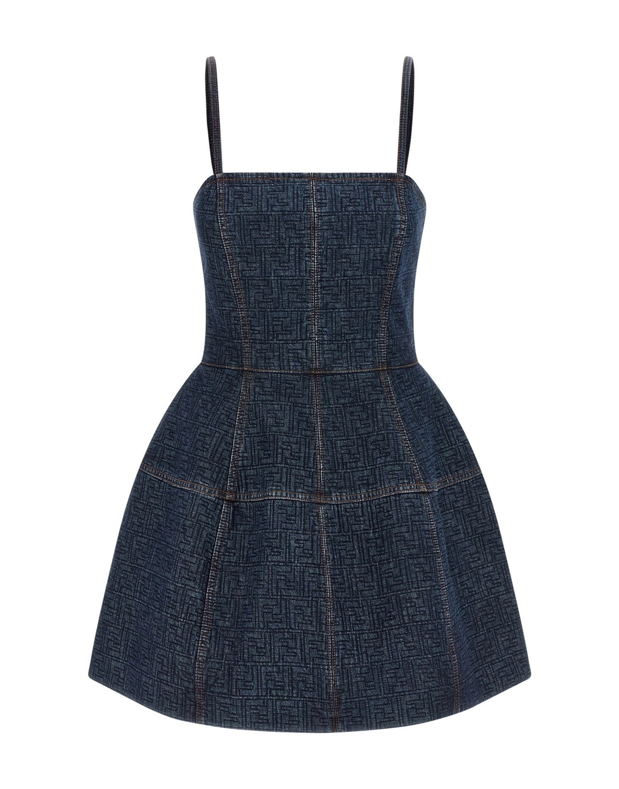 Fendi Ff Denim Dress