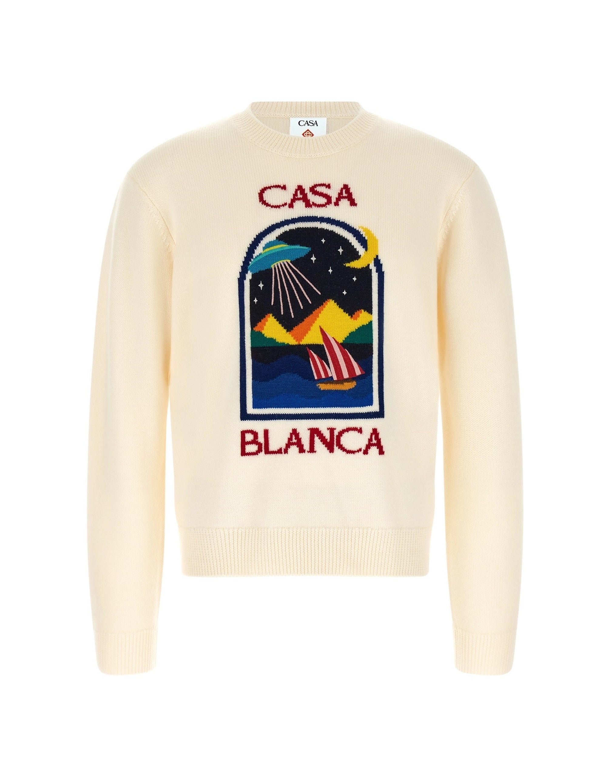 Casablanca Pyramid Abduction Sweater