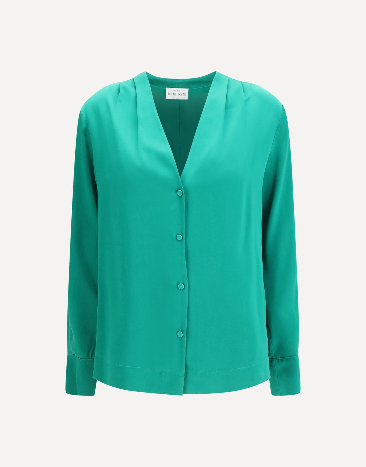Forte_Forte Silk Satin Shirt