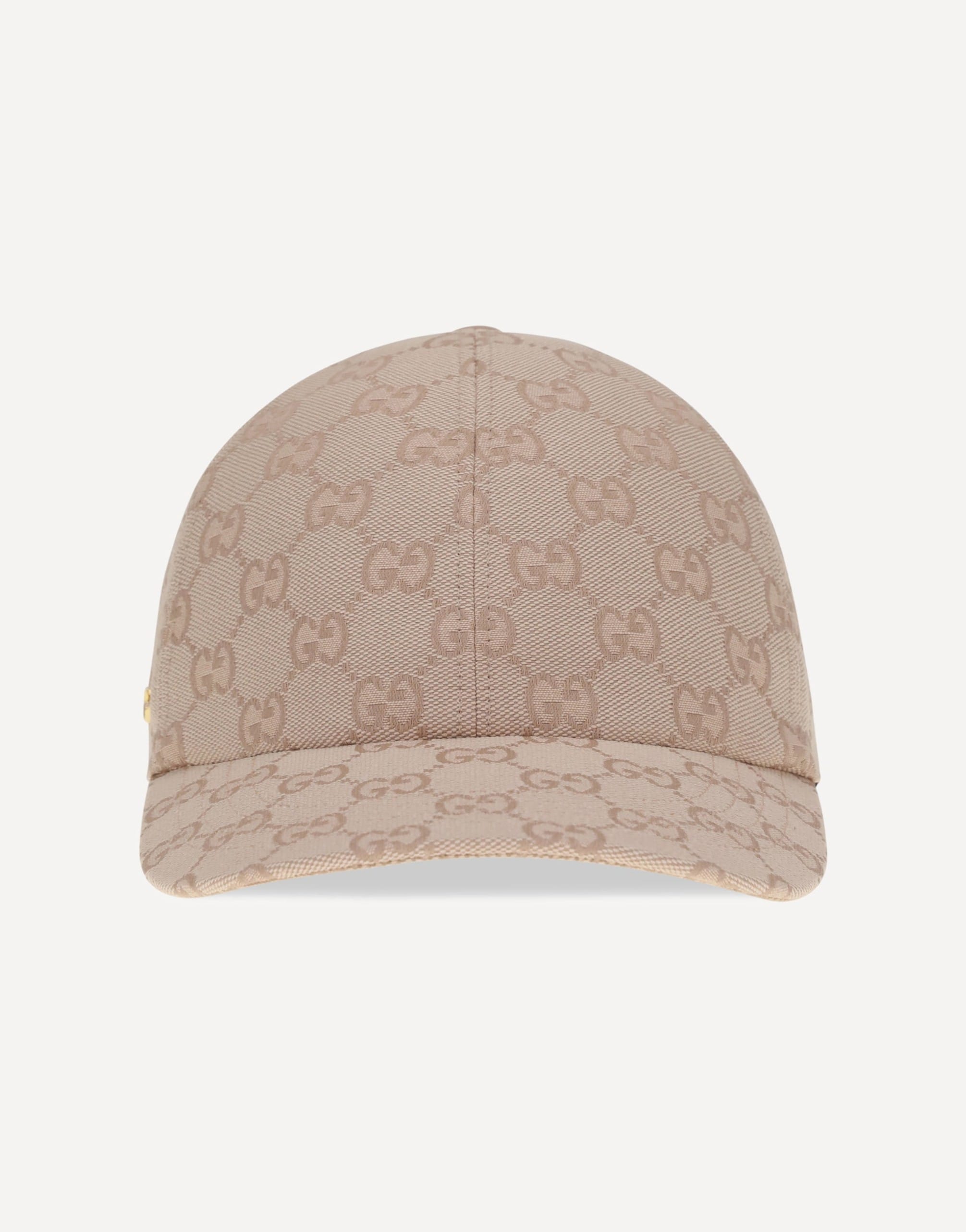 Gg Canvas Baseball Hat Double G