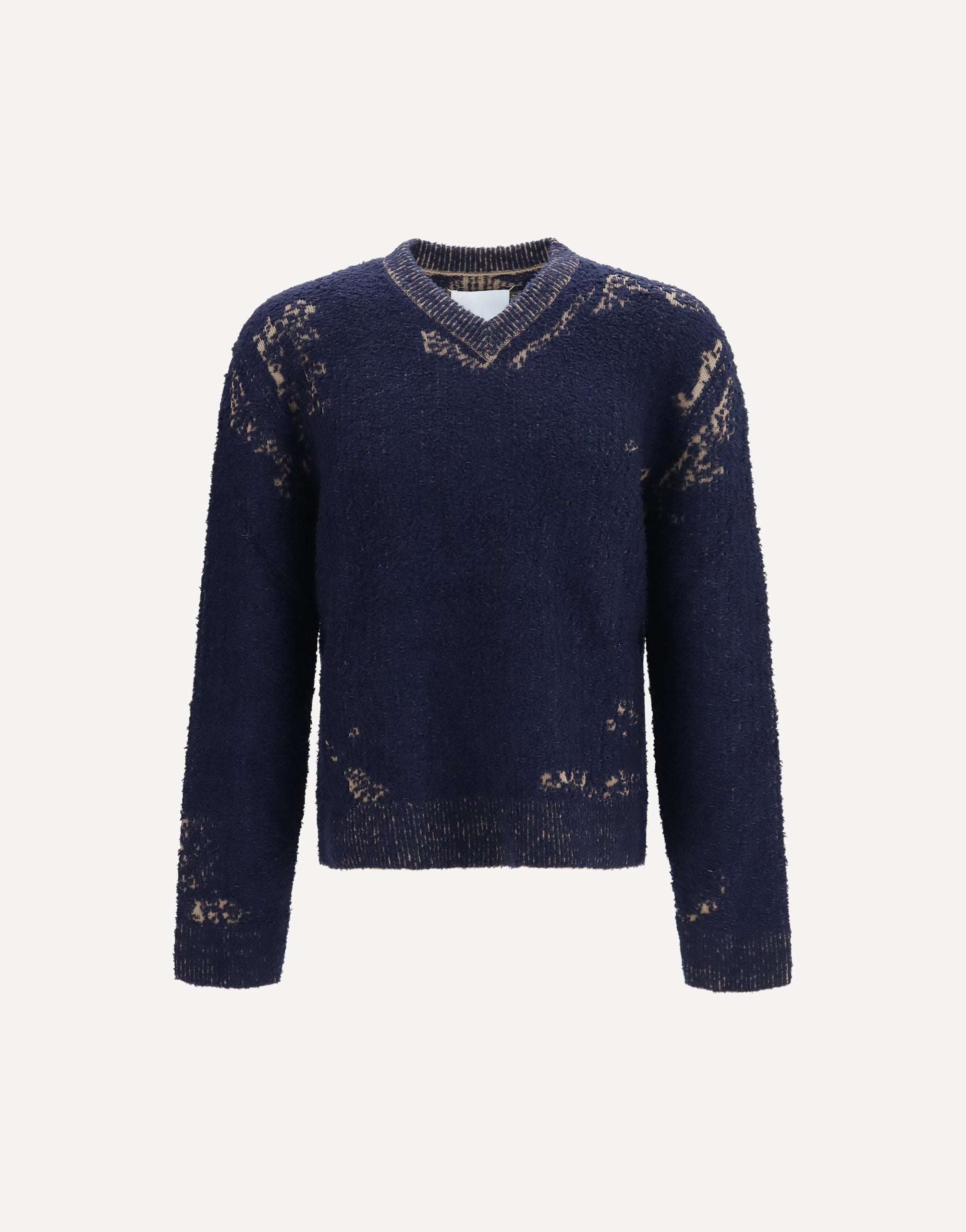Maison Margiela Acid V-Neck Sweater | Sendegaro