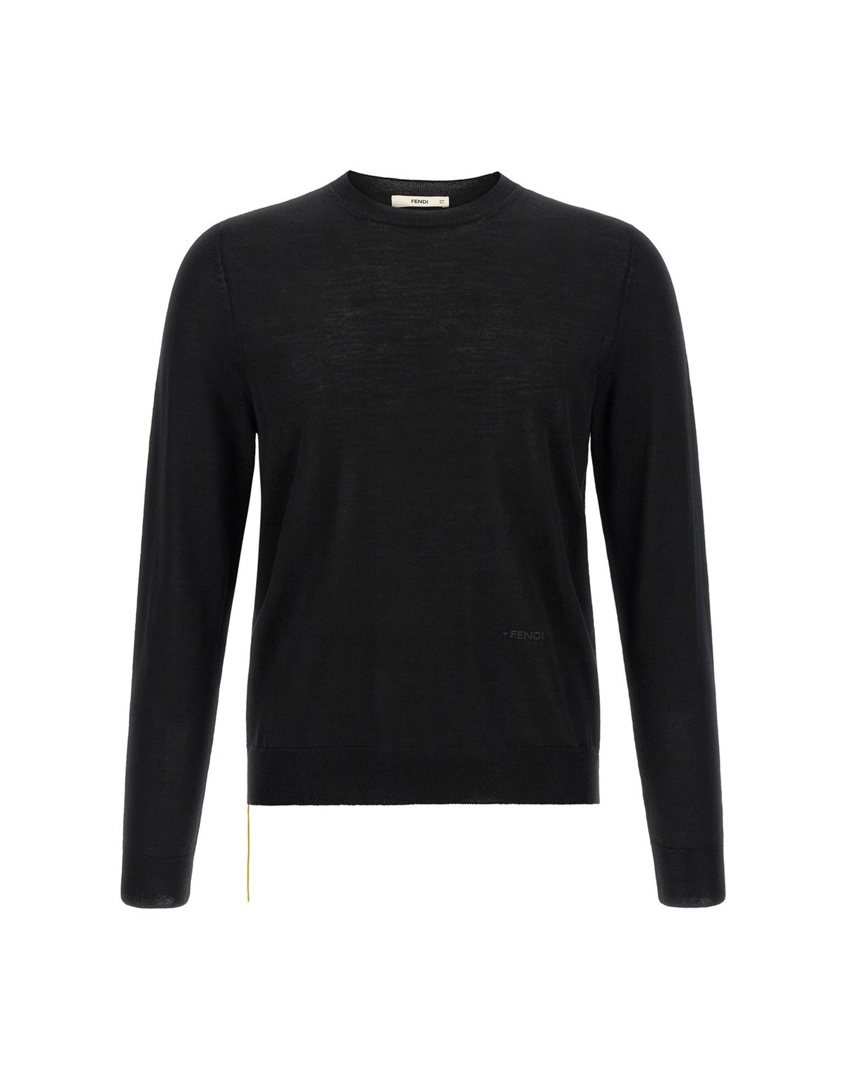 Fendi Sweater With Yellow Stitching