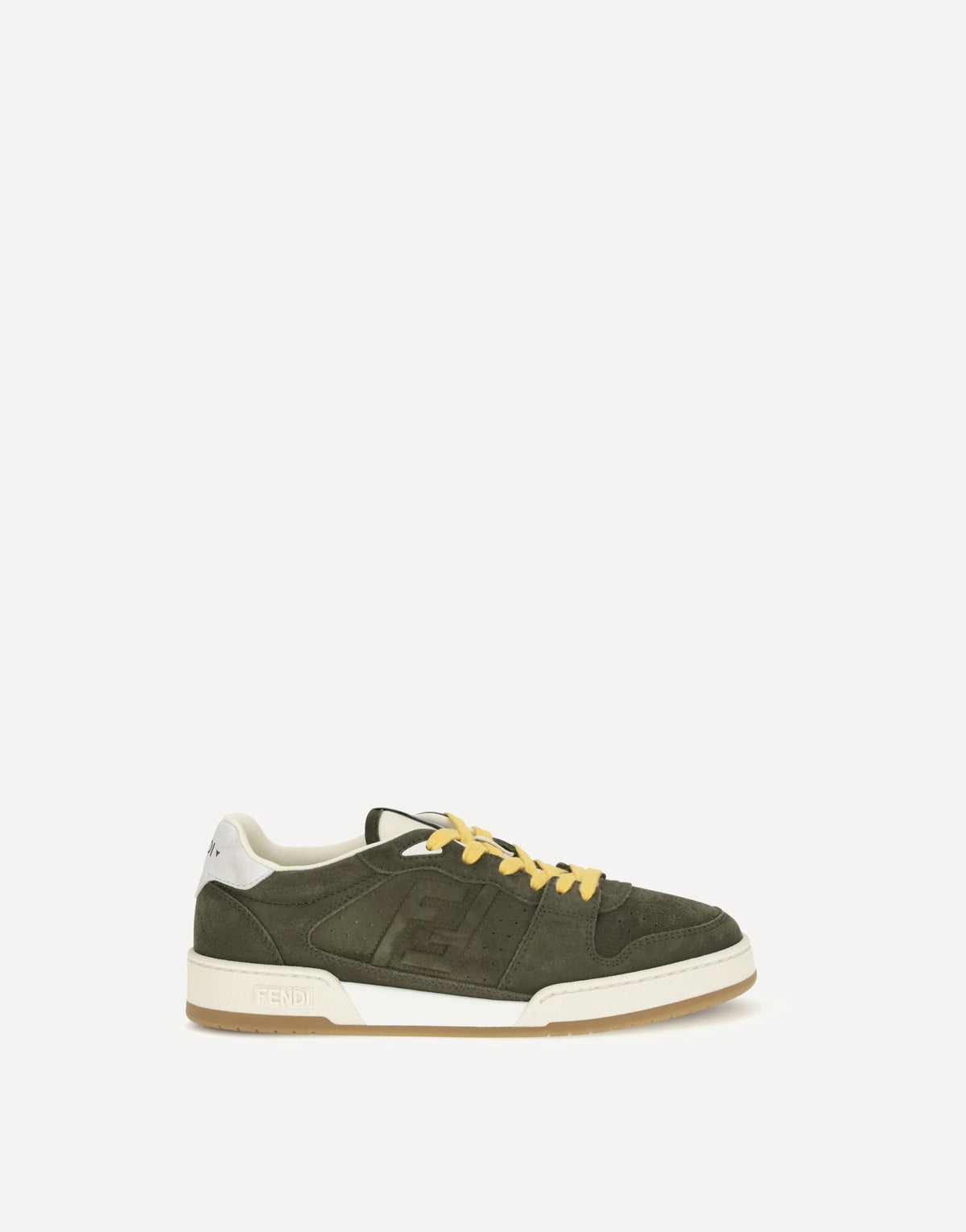 Fendi Match Suede Sneakers