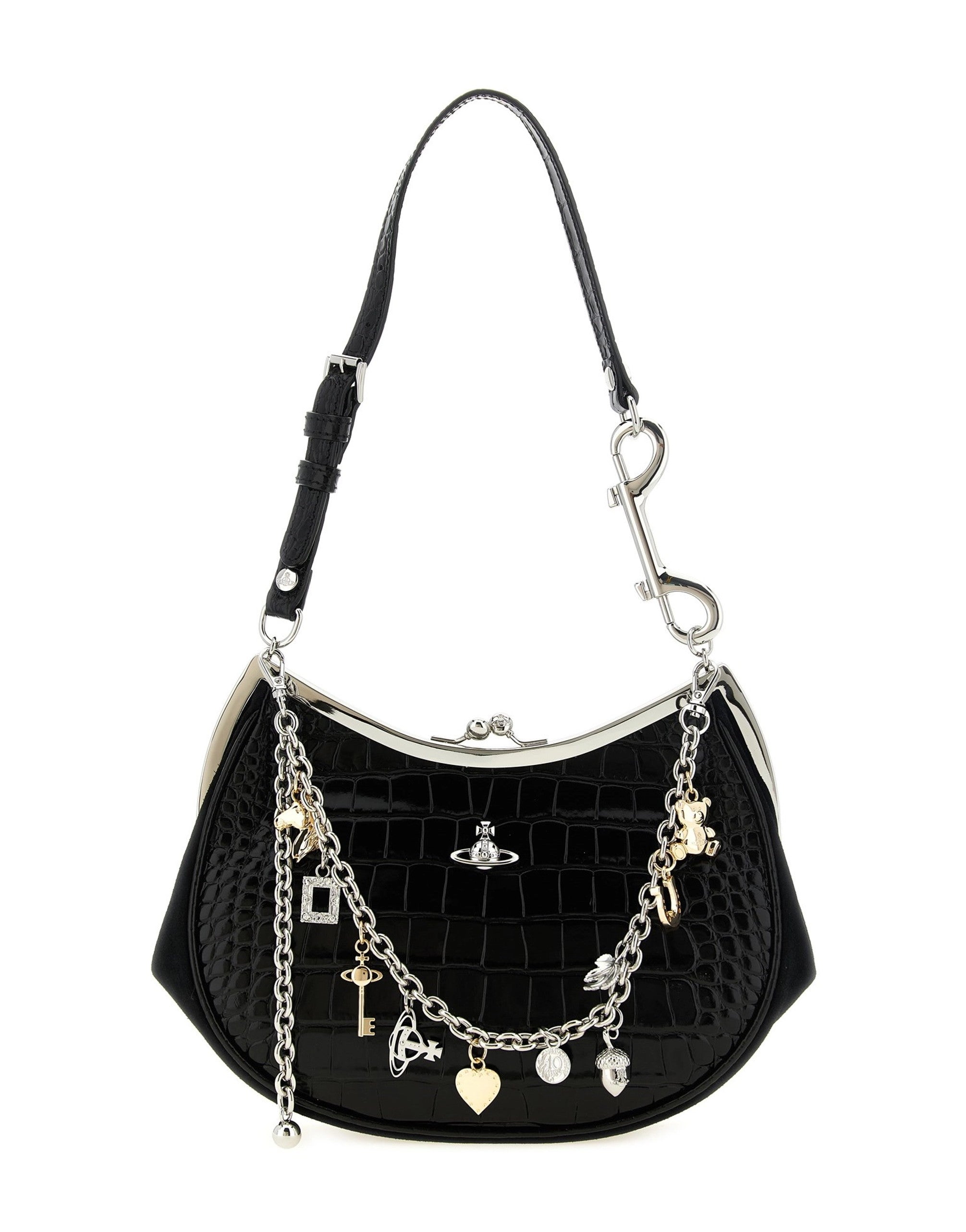 Vivienne Westwood Charm Frame Shoulder Bag