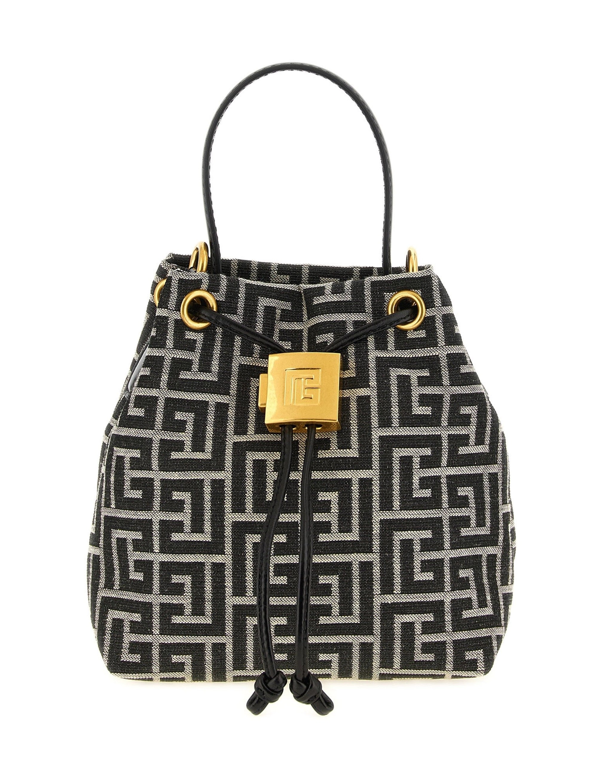 Balmain Pulse Mini Bucket Bag