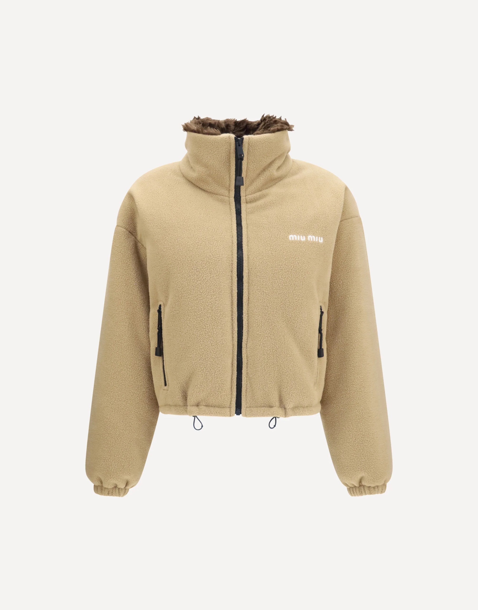 Miu Miu Fleece Down Jacket | Sendegaro