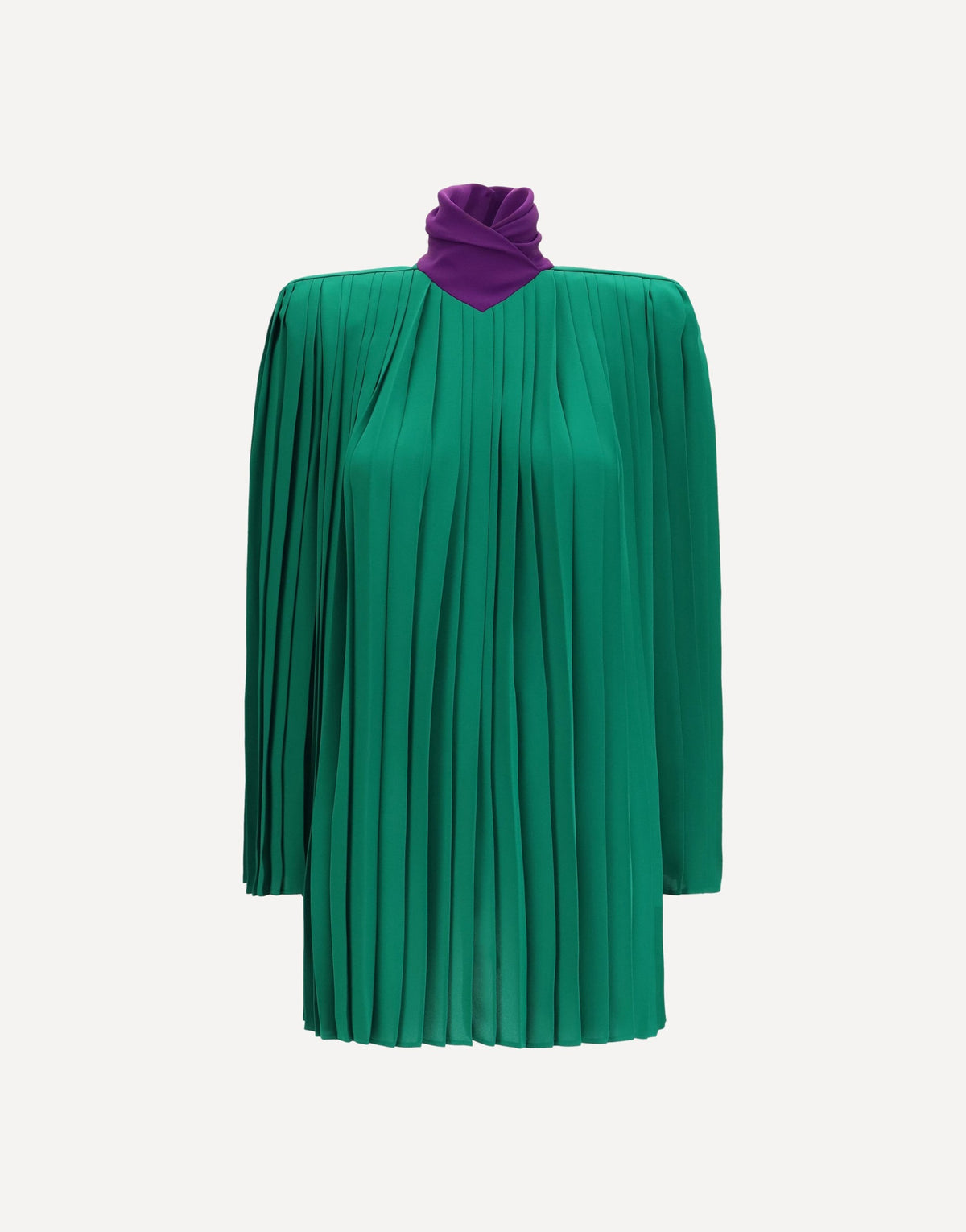 Valentino Garavani Pleated Georgette Top
