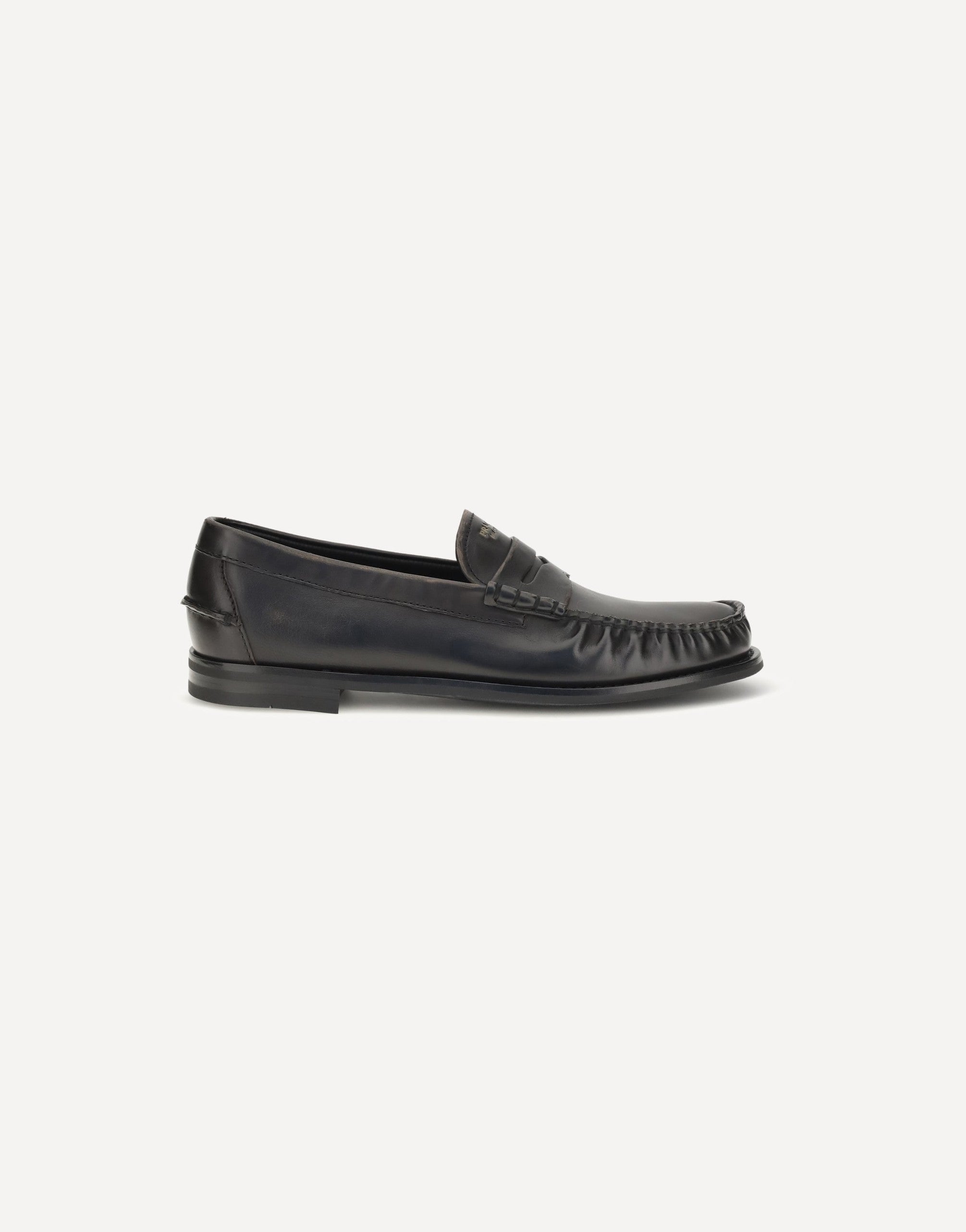 Prada Vintage Leather Loafers