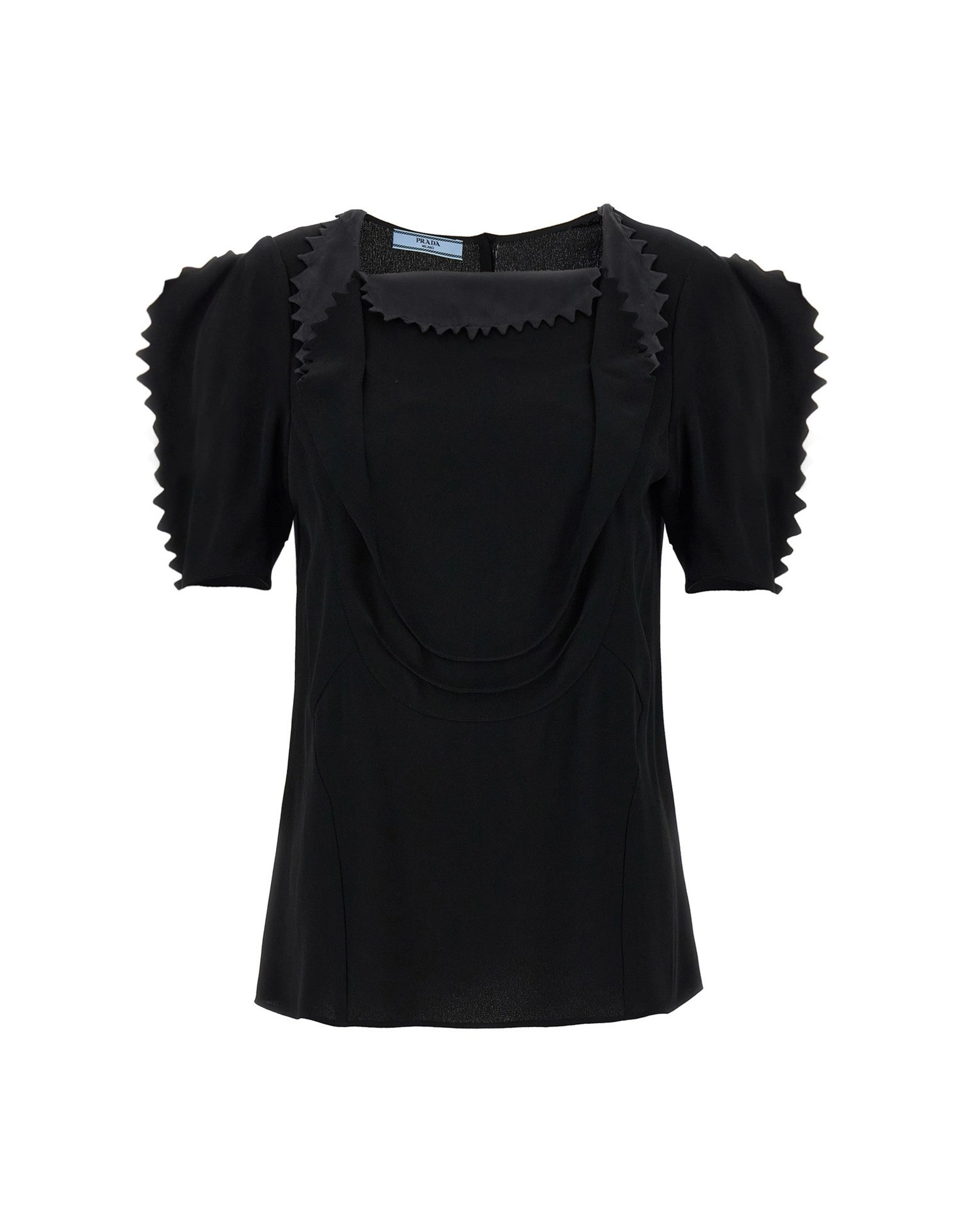 Prada Cady Crêpe Top
