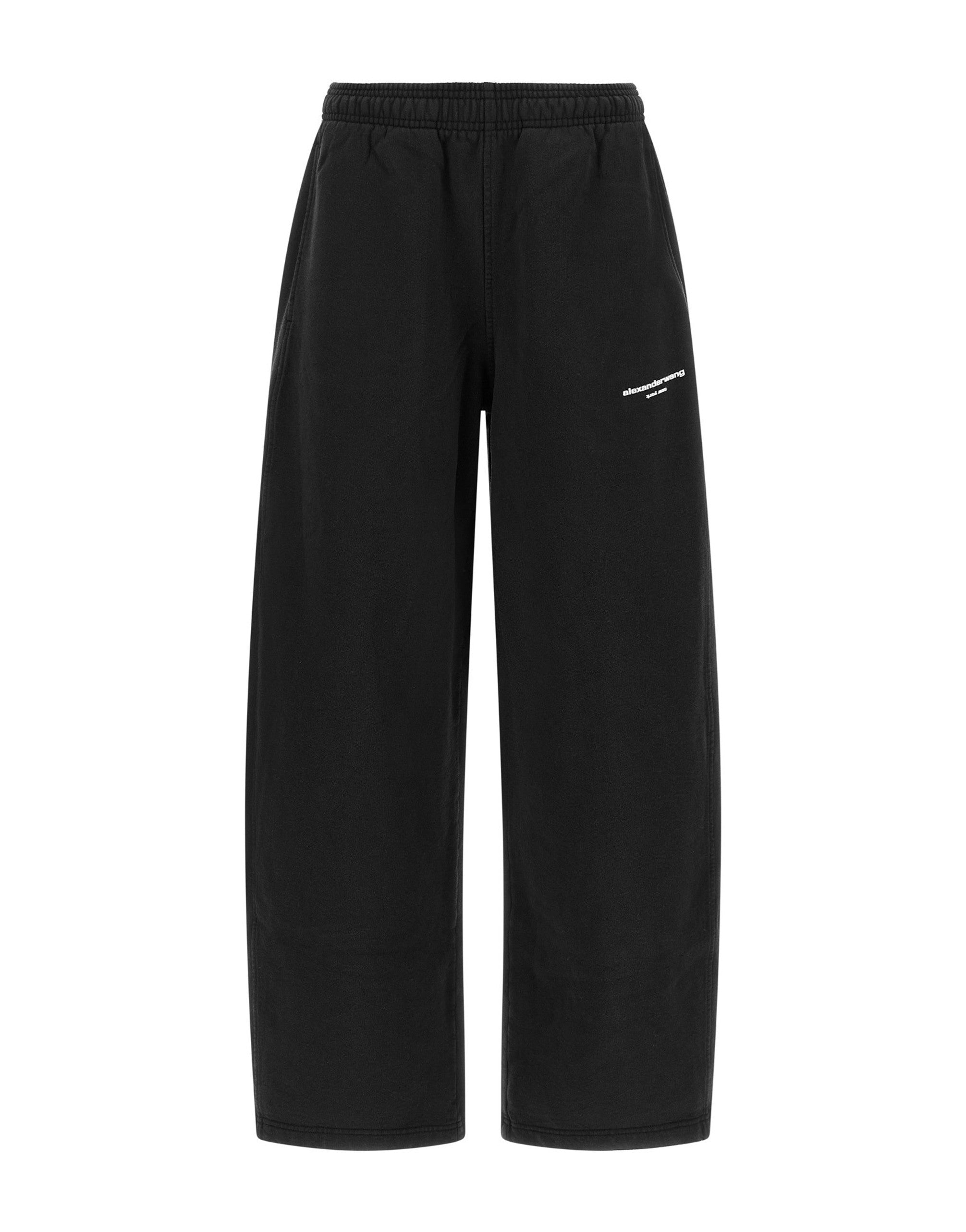 Alexander Wang Pantaloni Logo Cotton