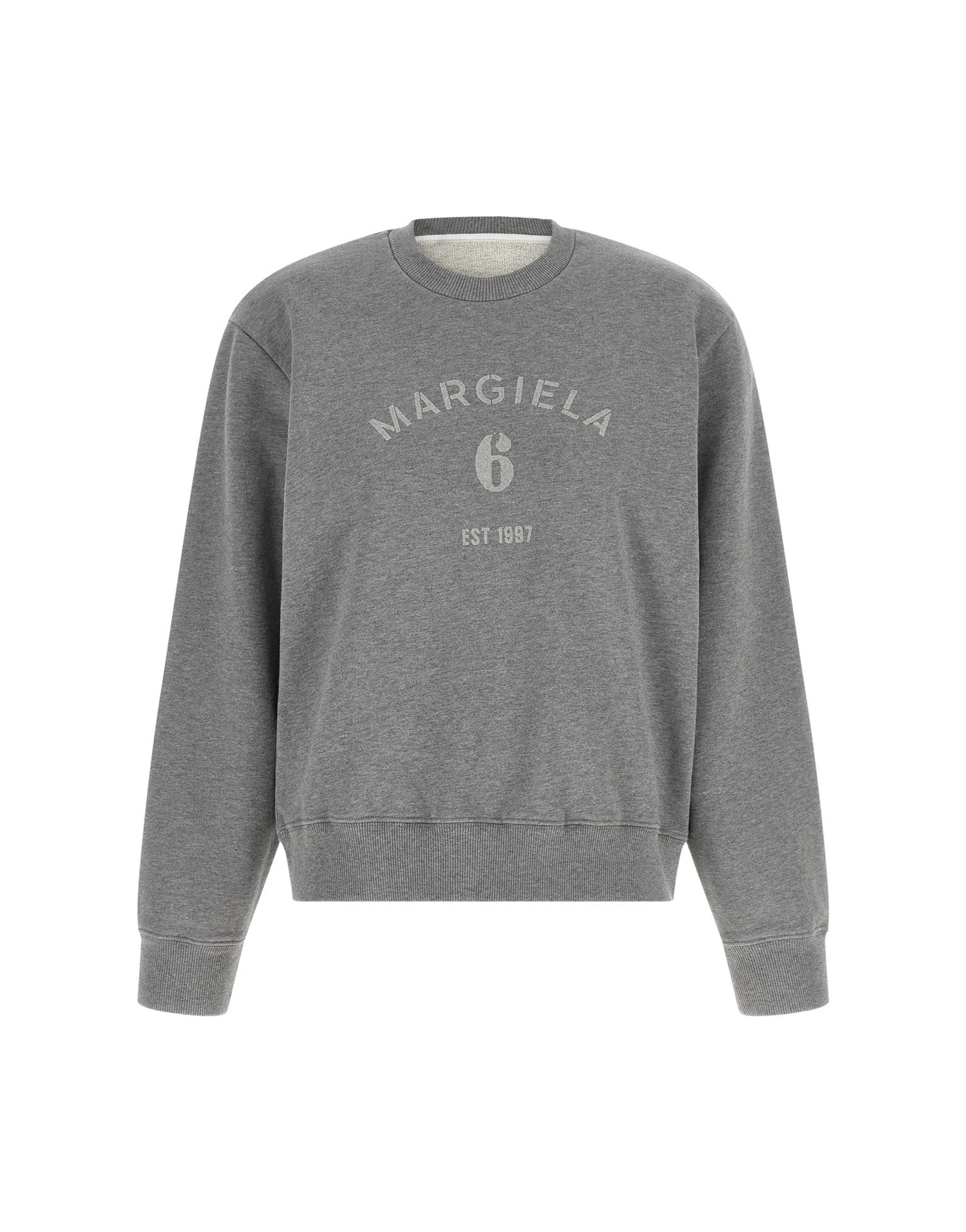 MM6 Maison Margiela Logo Print Sweatshirt