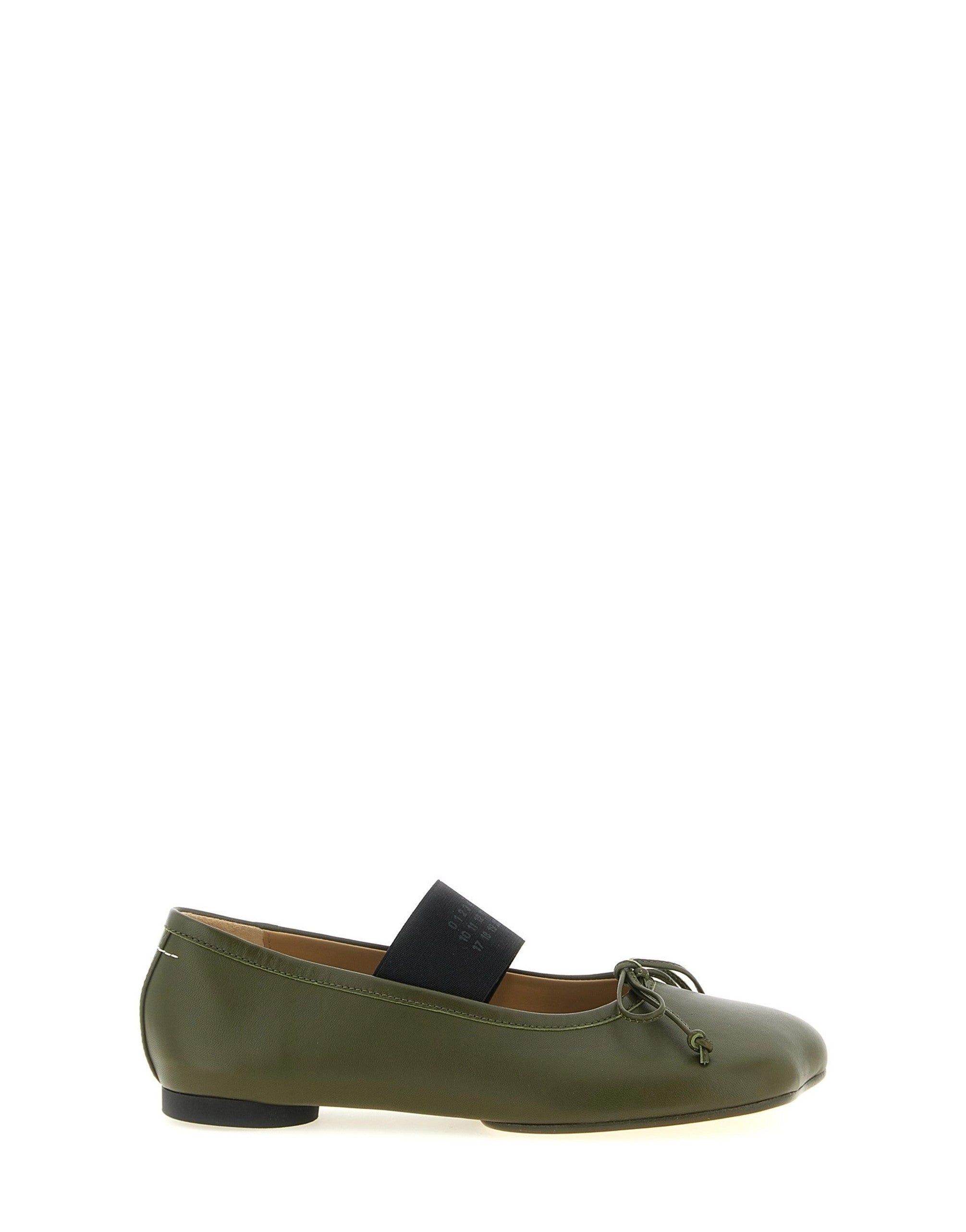 MM6 Maison Margiela Anatomic Numeric Ballet Flats