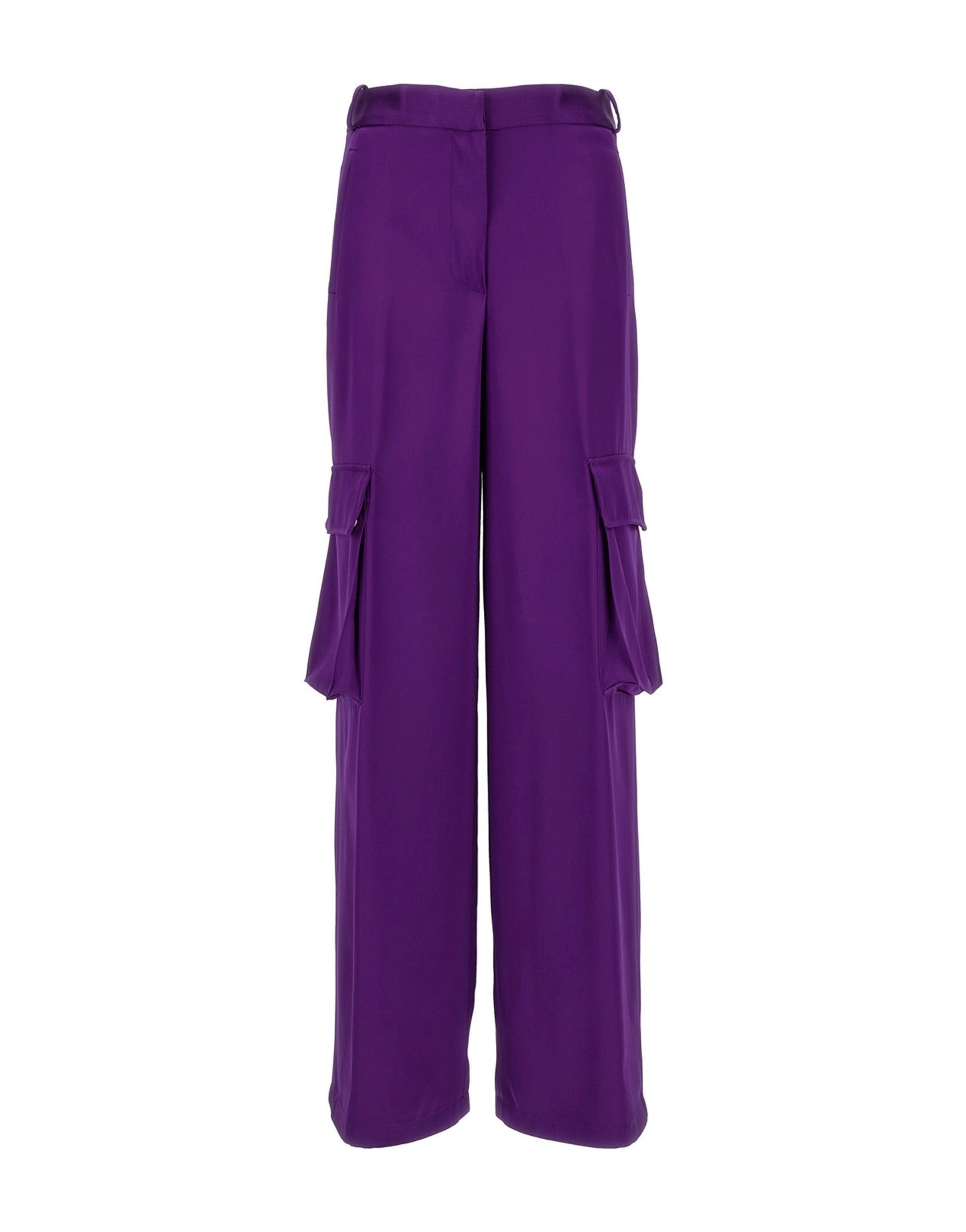 Versace Satin Cargo Pants