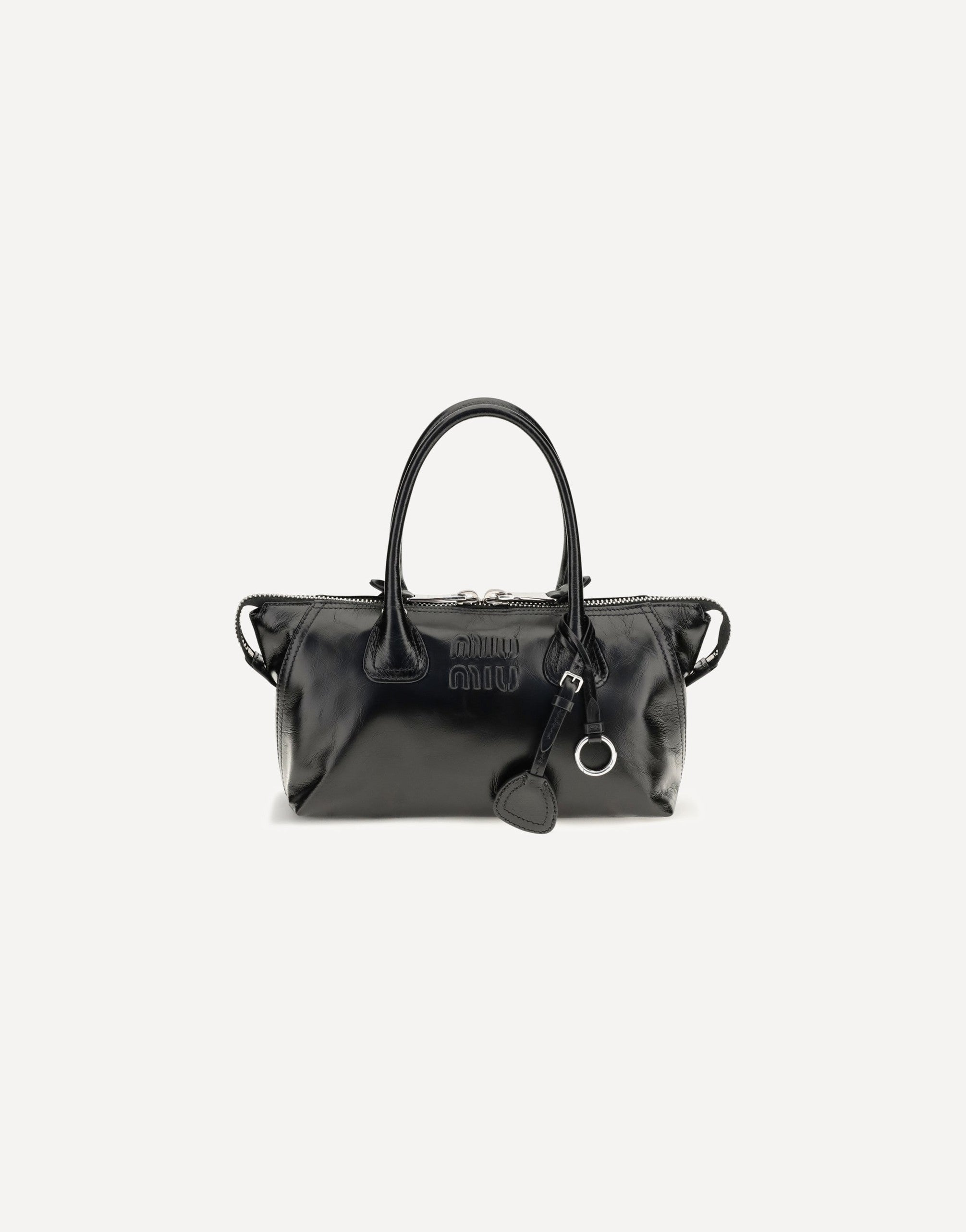 Miu Miu Glossy Leather Handbag
