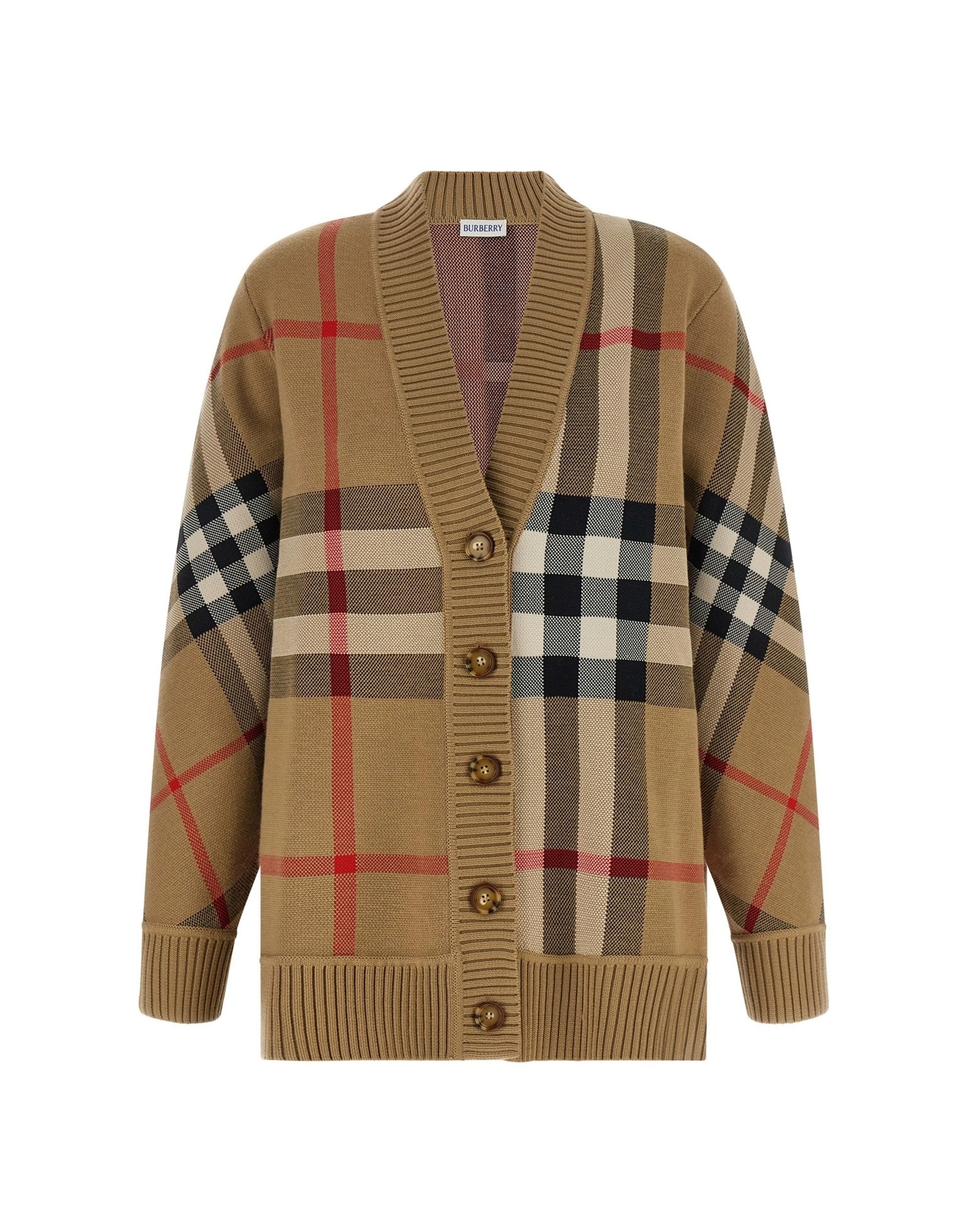 Burberry Caragh Check Cardigan