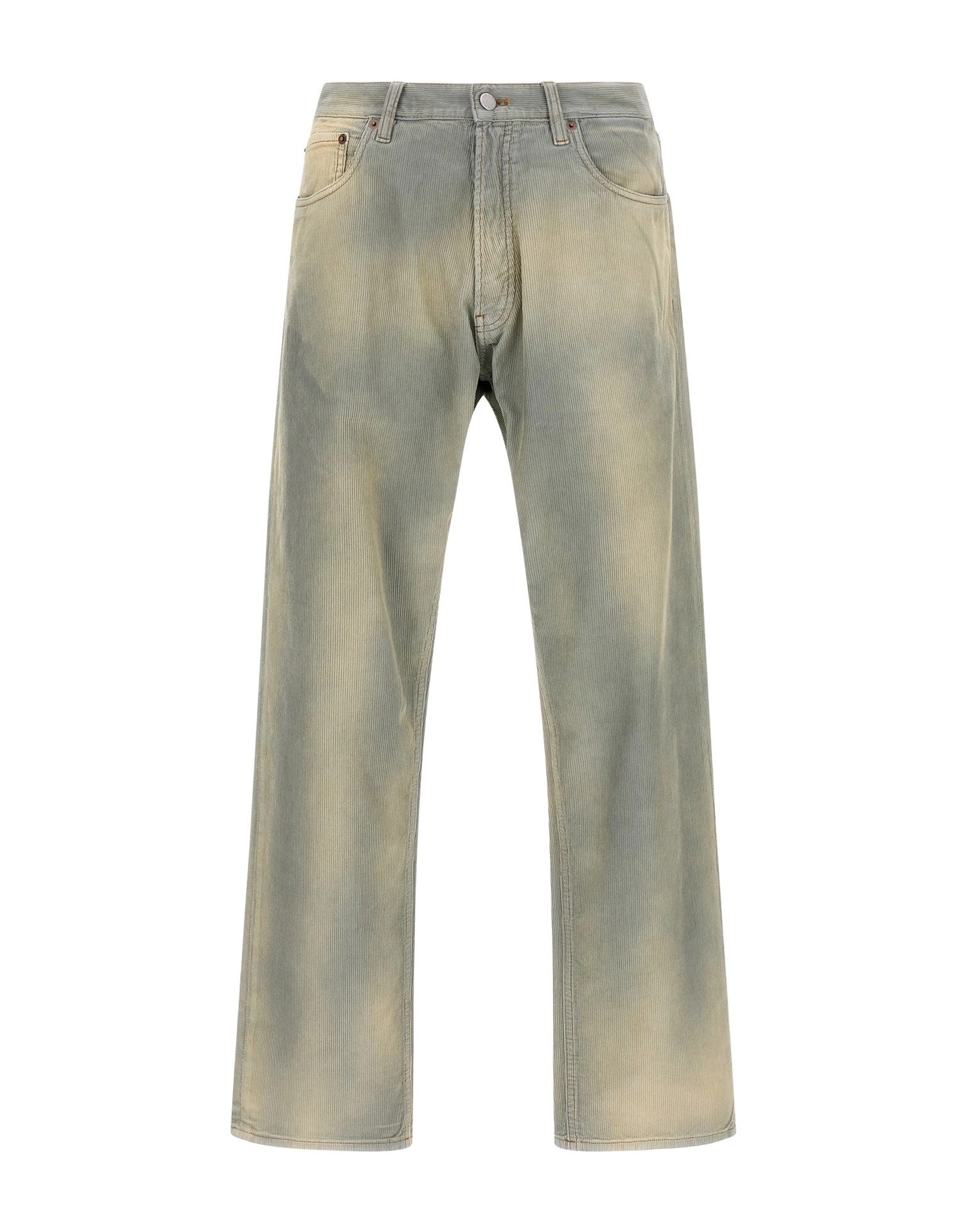 Prada Stonewashed Corduroy Trousers