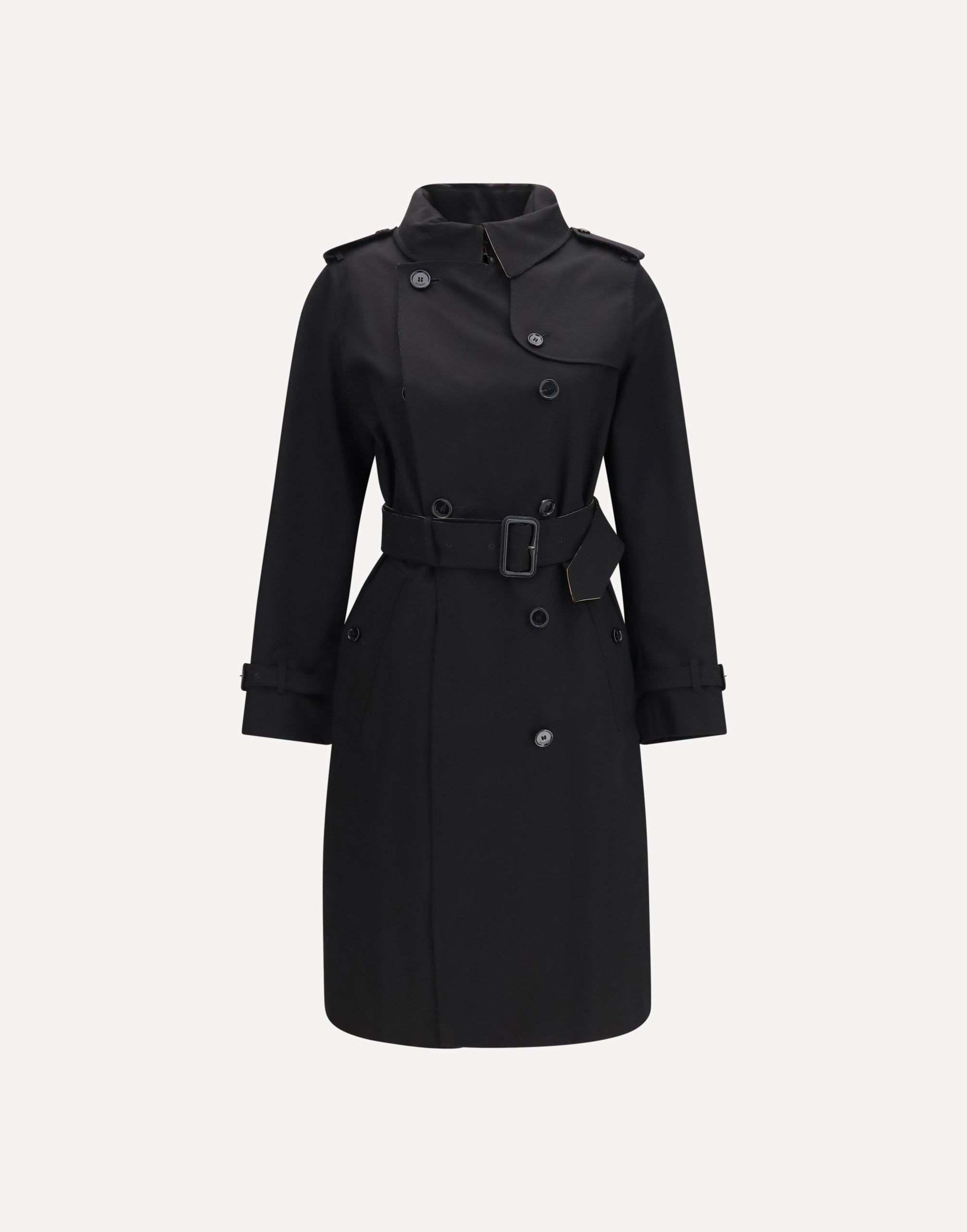 Burberry Long Gabardine Trench Coat