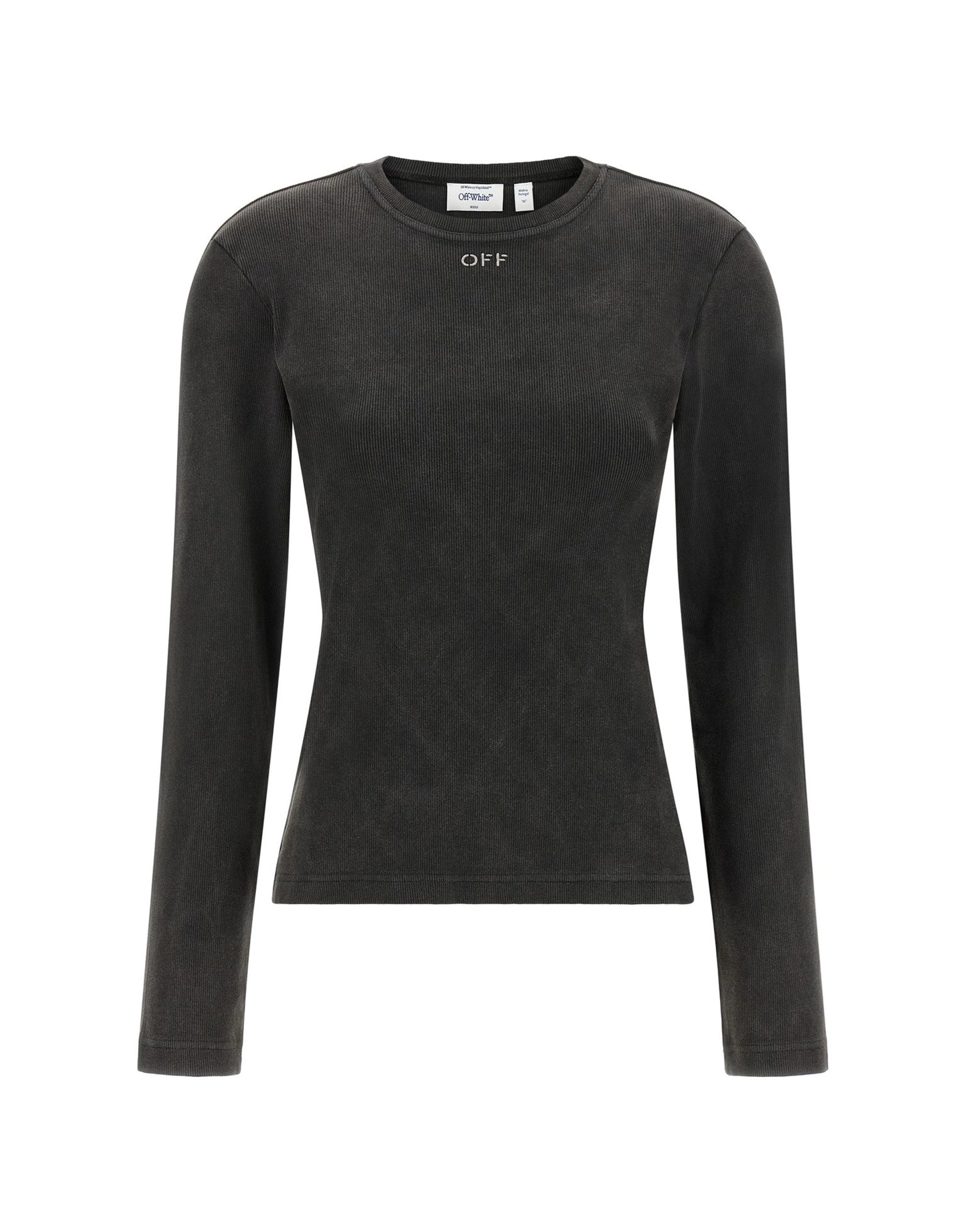 Off-White Off Stamp Long-Sleeved T-Shirt