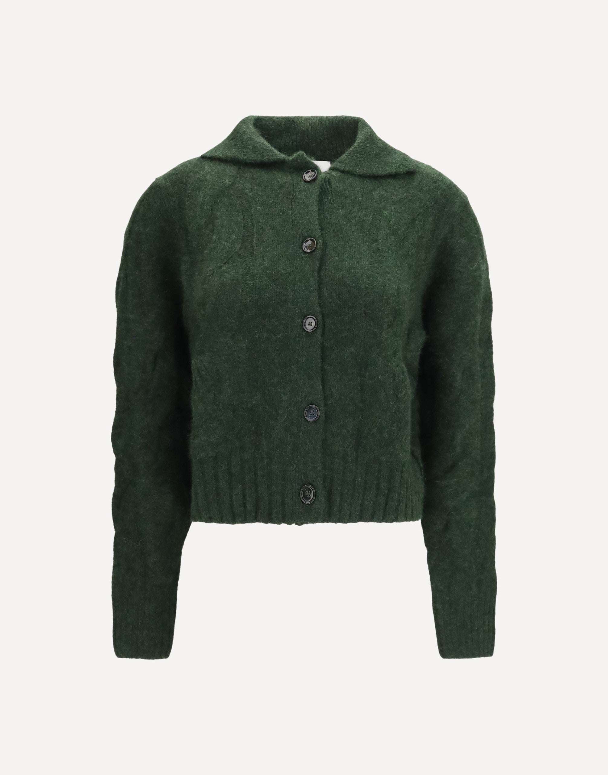 Allude Cashmere Silk Button Sweater