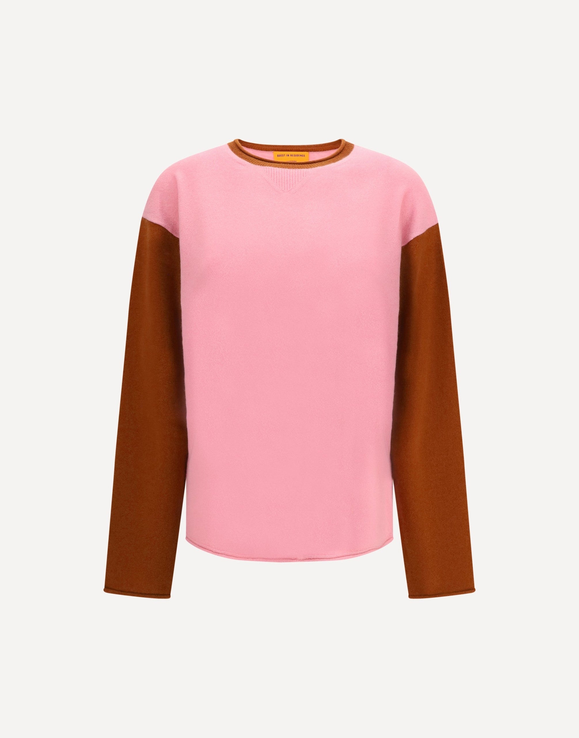 Guest in Residence Baseball Oversized Crew Sweater