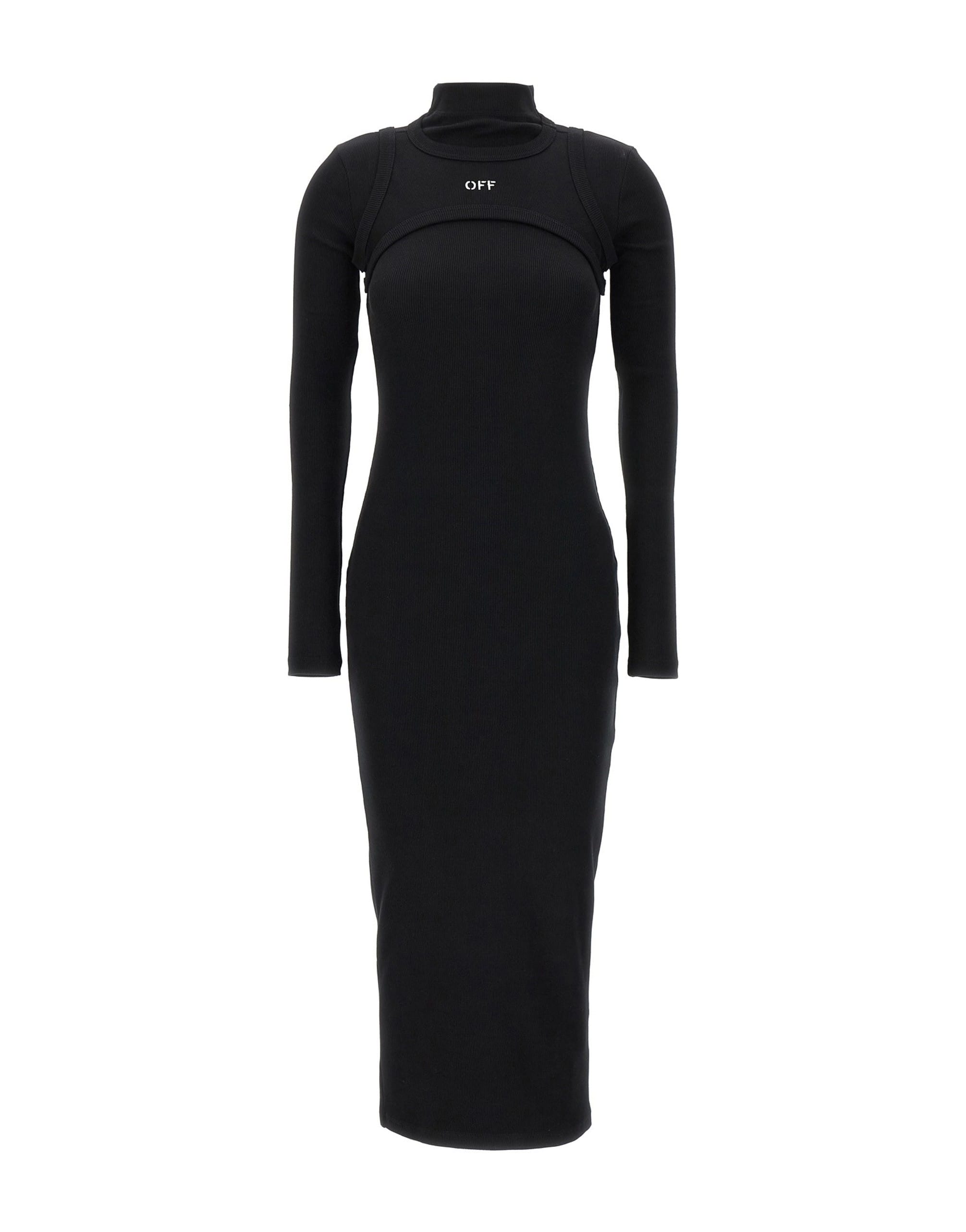 Off-White Off Stamp Long Dress