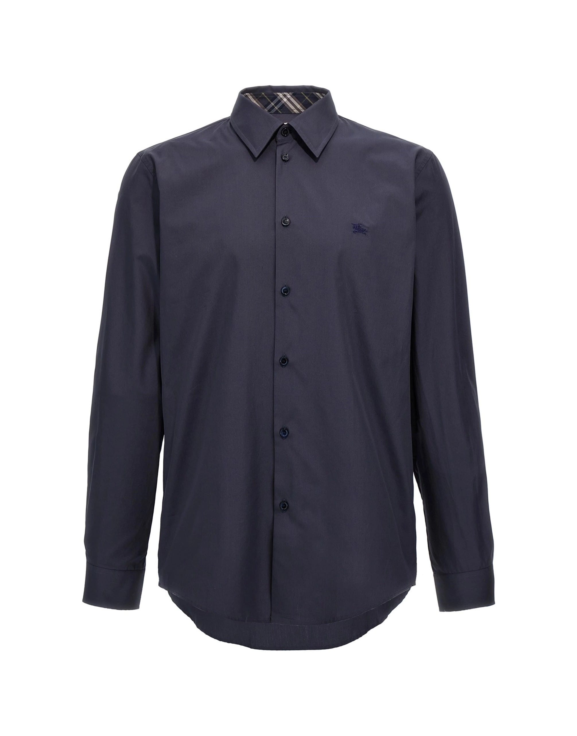 Burberry Logo Embroidery Shirt