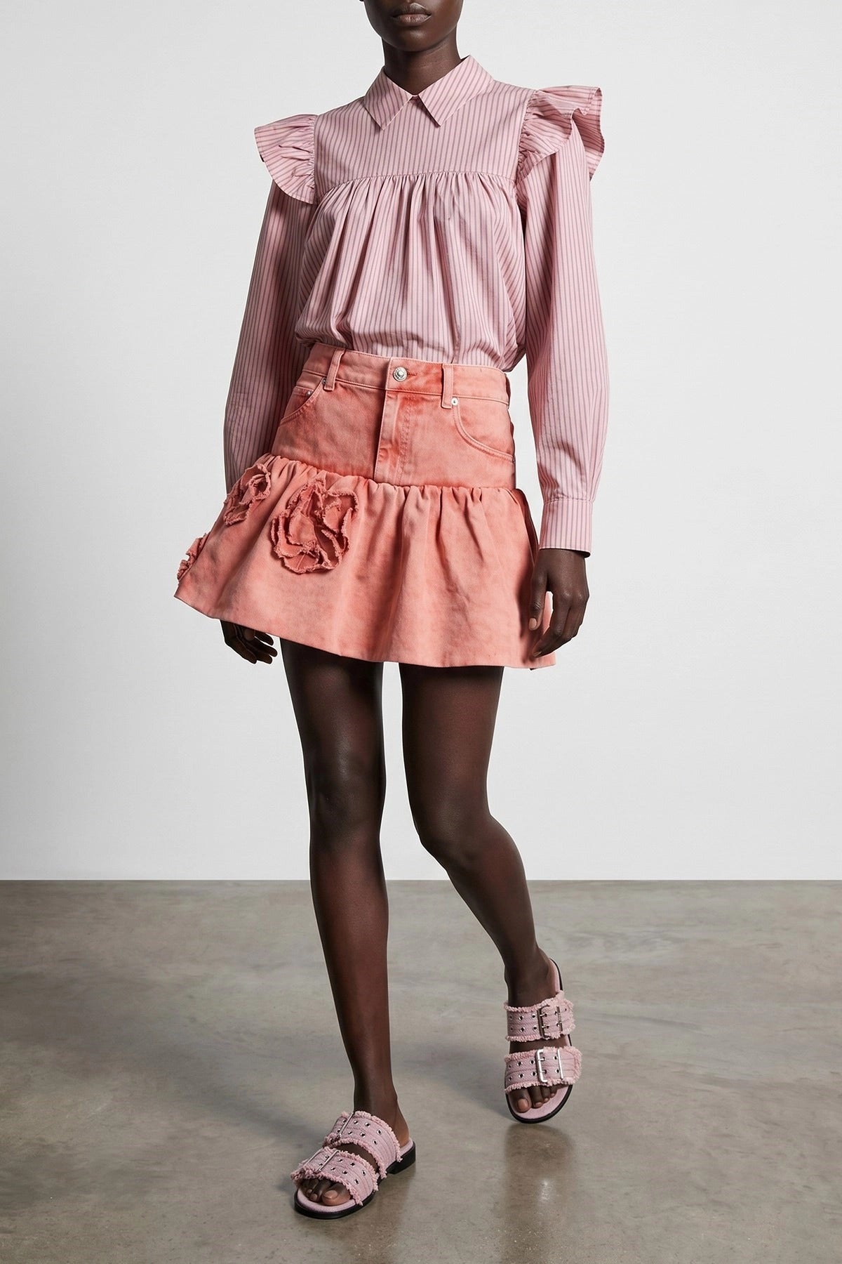 Ganni Denim Jeans Skirt - alternate view