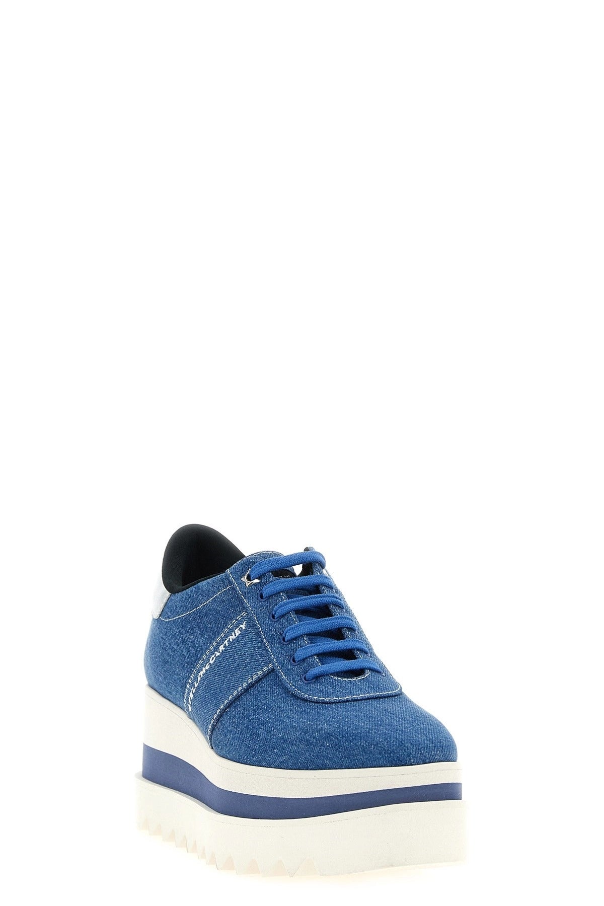 Stella McCartney Sneakelyse Denim Platform Sneakers - alternate view