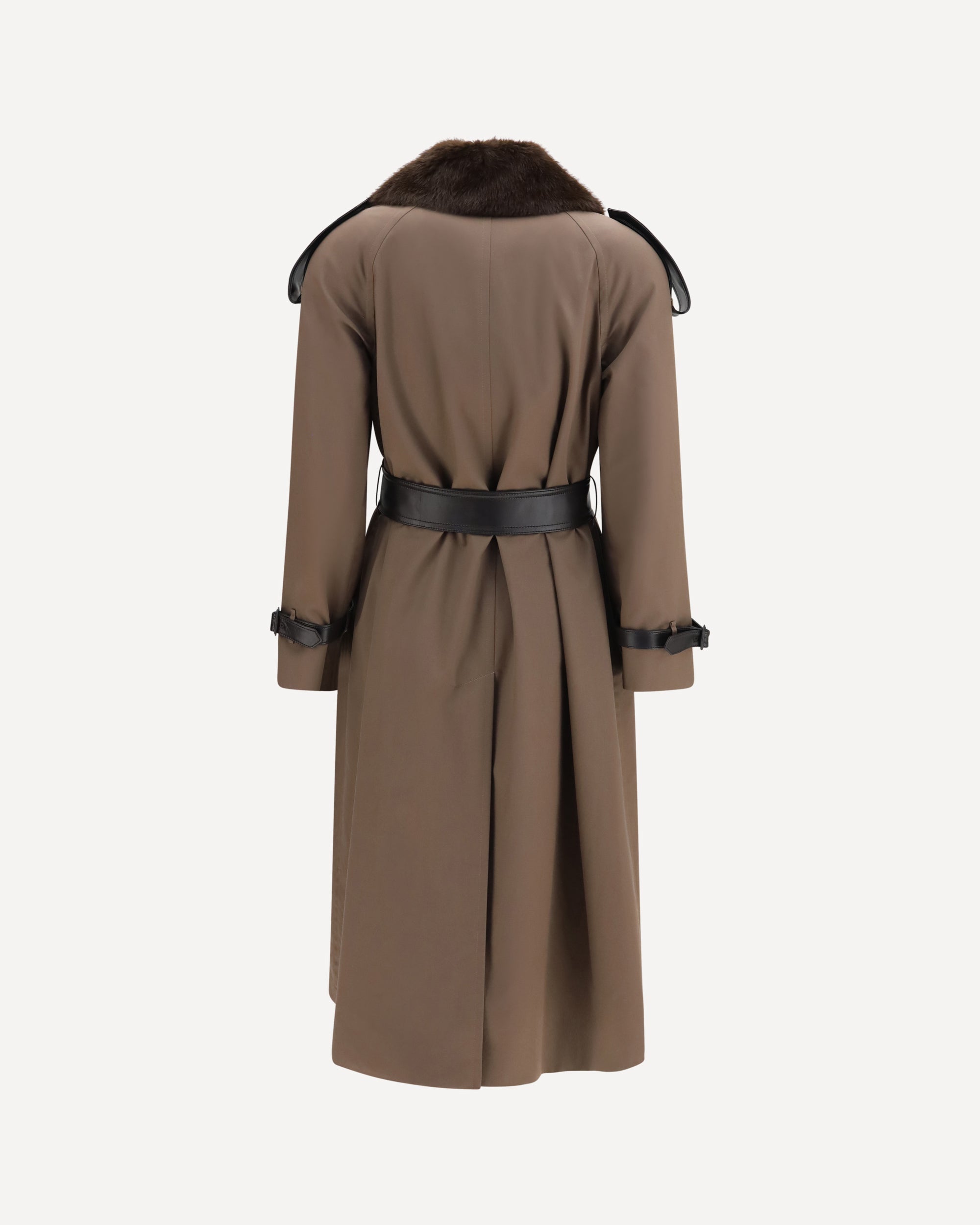 Burberry Long Cotton Trench Coat - alternate view