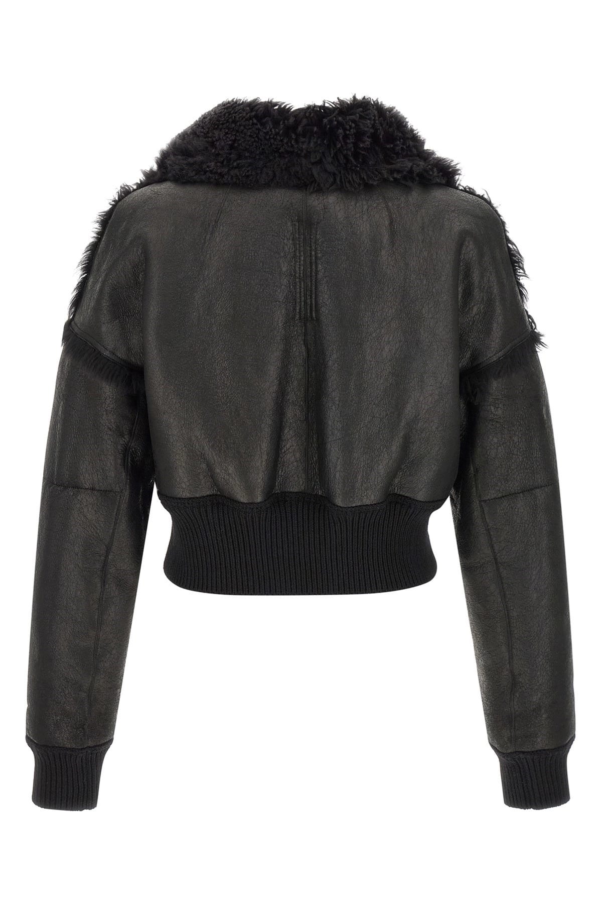 Rick Owens Kurze Flug-Bomberjacke - alternate view