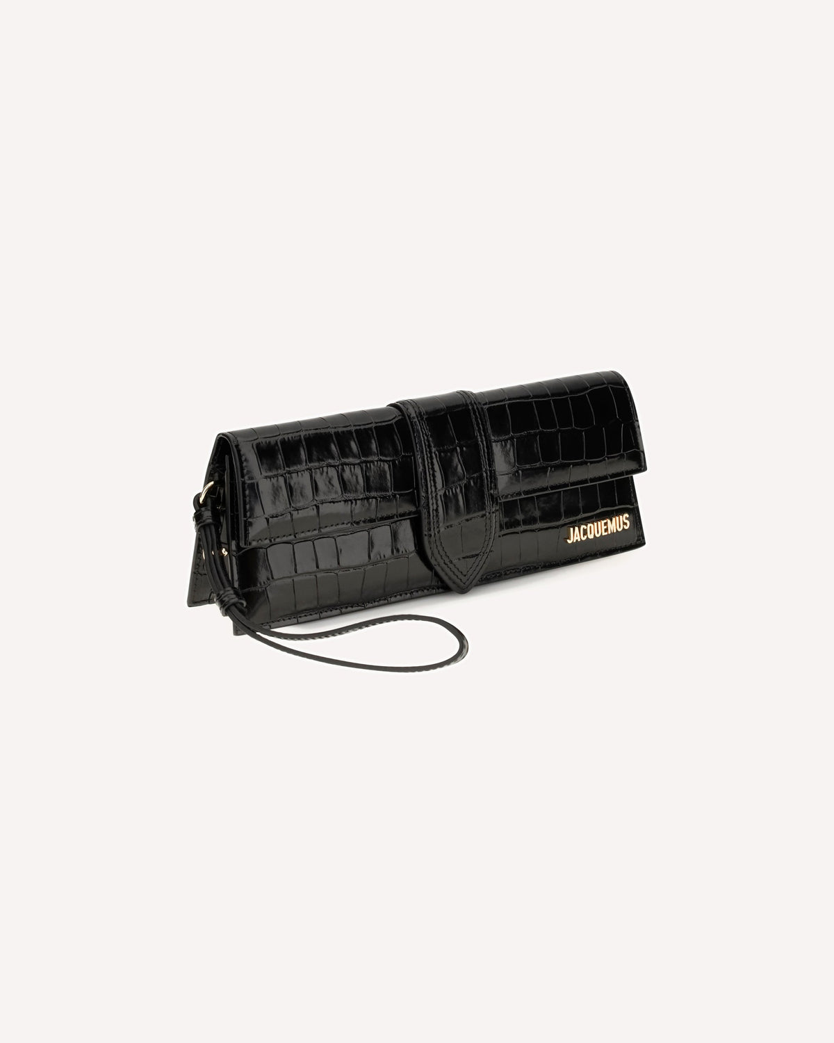Jacquemus Crocodile-Effect Bambino Pouch - alternate view