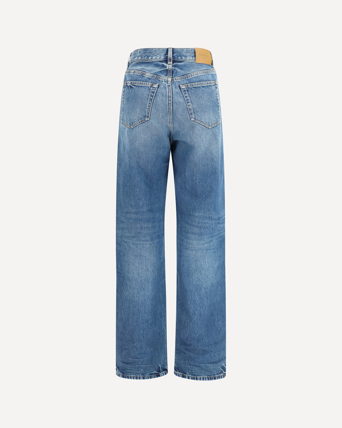 Saint Laurent High Waisted Wide Leg Jeans - alternate view