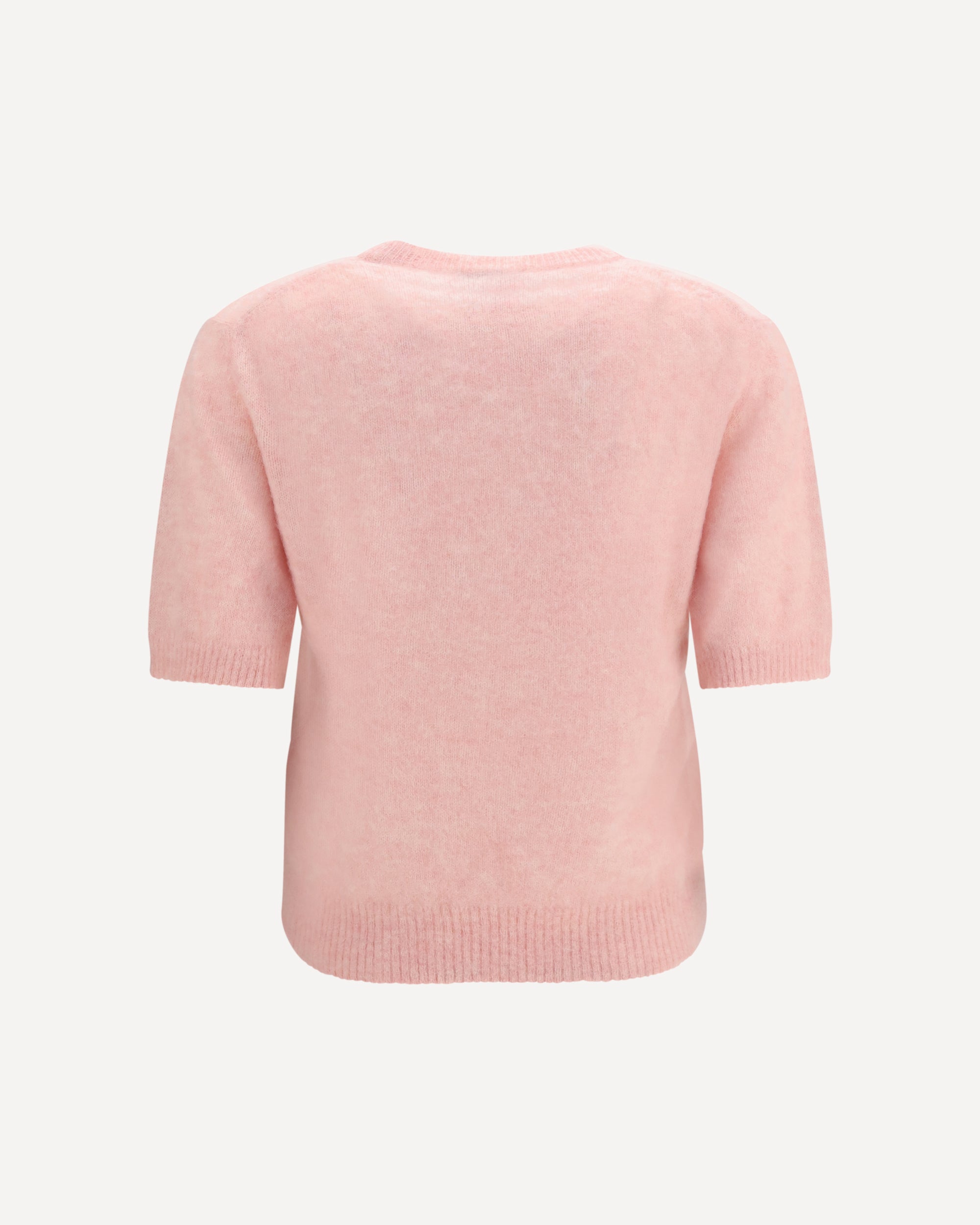 Ganni Alpaca Graphic Knit T-Shirt - alternate view
