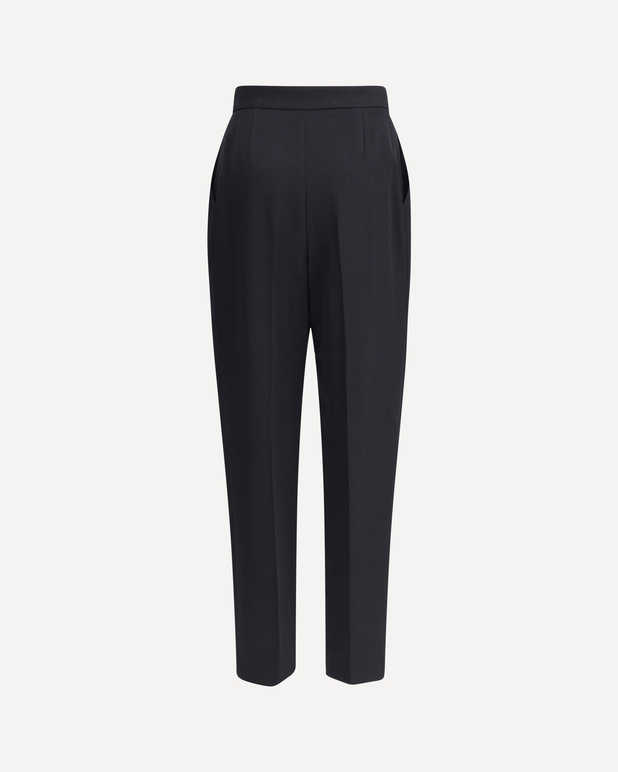 Tailored Pants With Sash Waist - alternate view