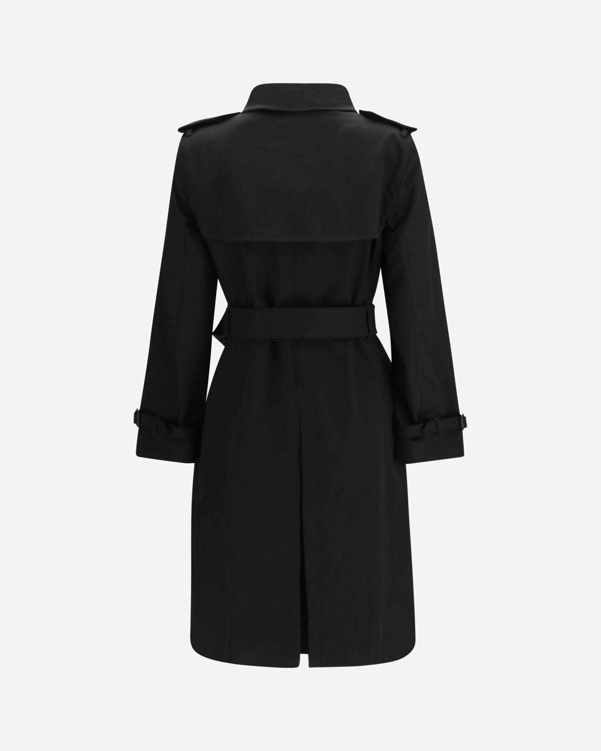 Burberry Long Gabardine Trench Coat - alternate view