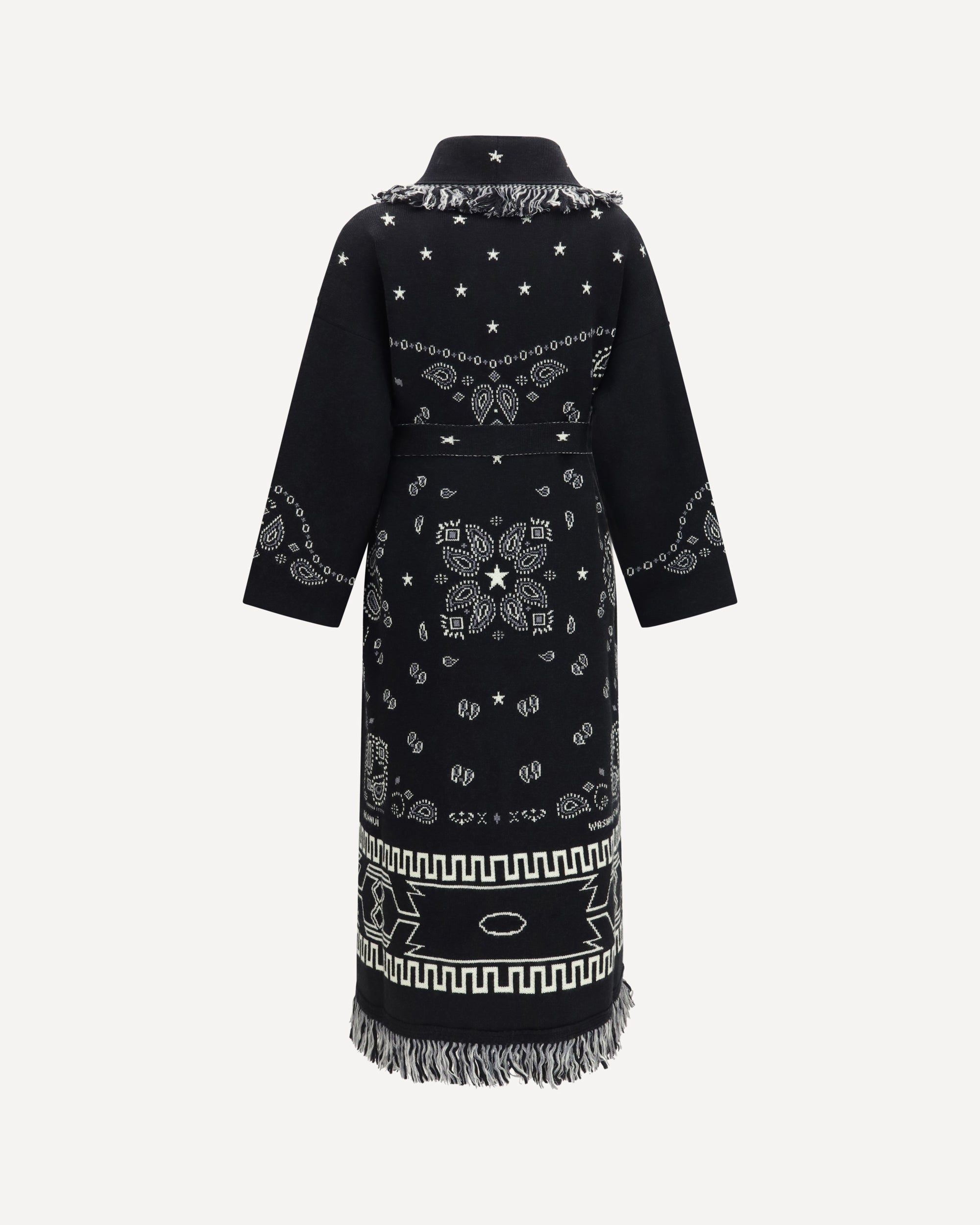 Alanui Bandana Jacquard Coat