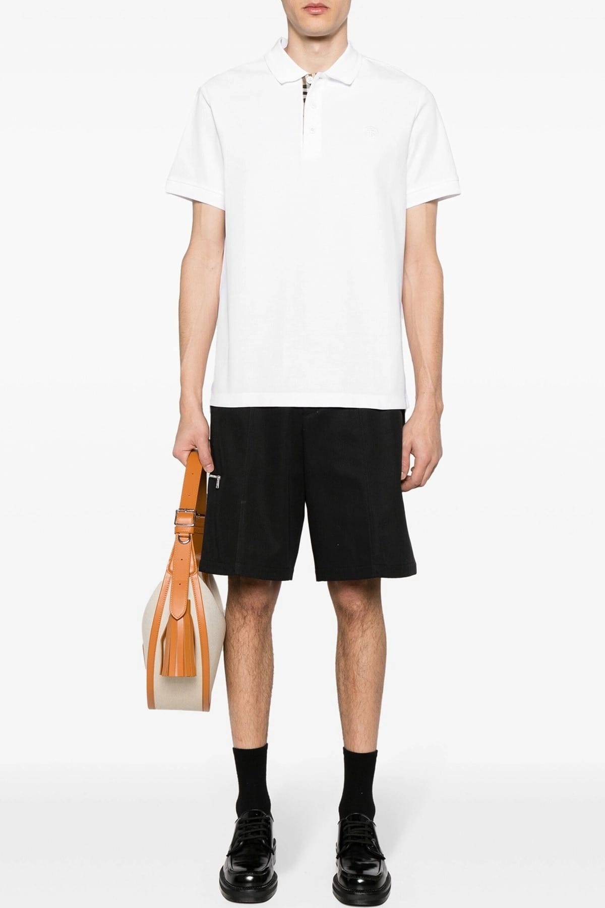 Burberry Eddie Cotton Piqué Polo Shirt - alternate view