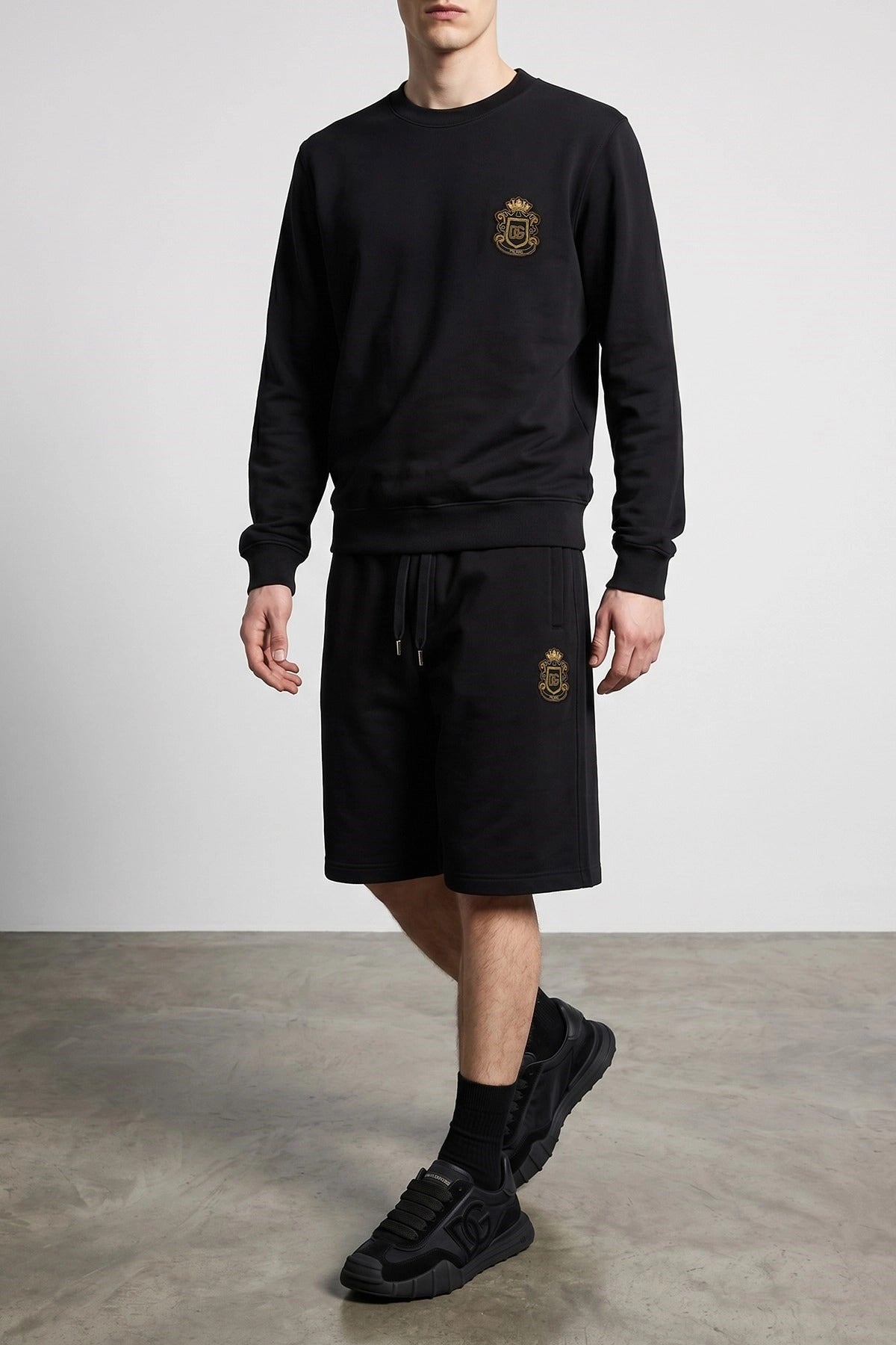 Dolce & Gabbana Coat Of Arms Bermuda Shorts - alternate view