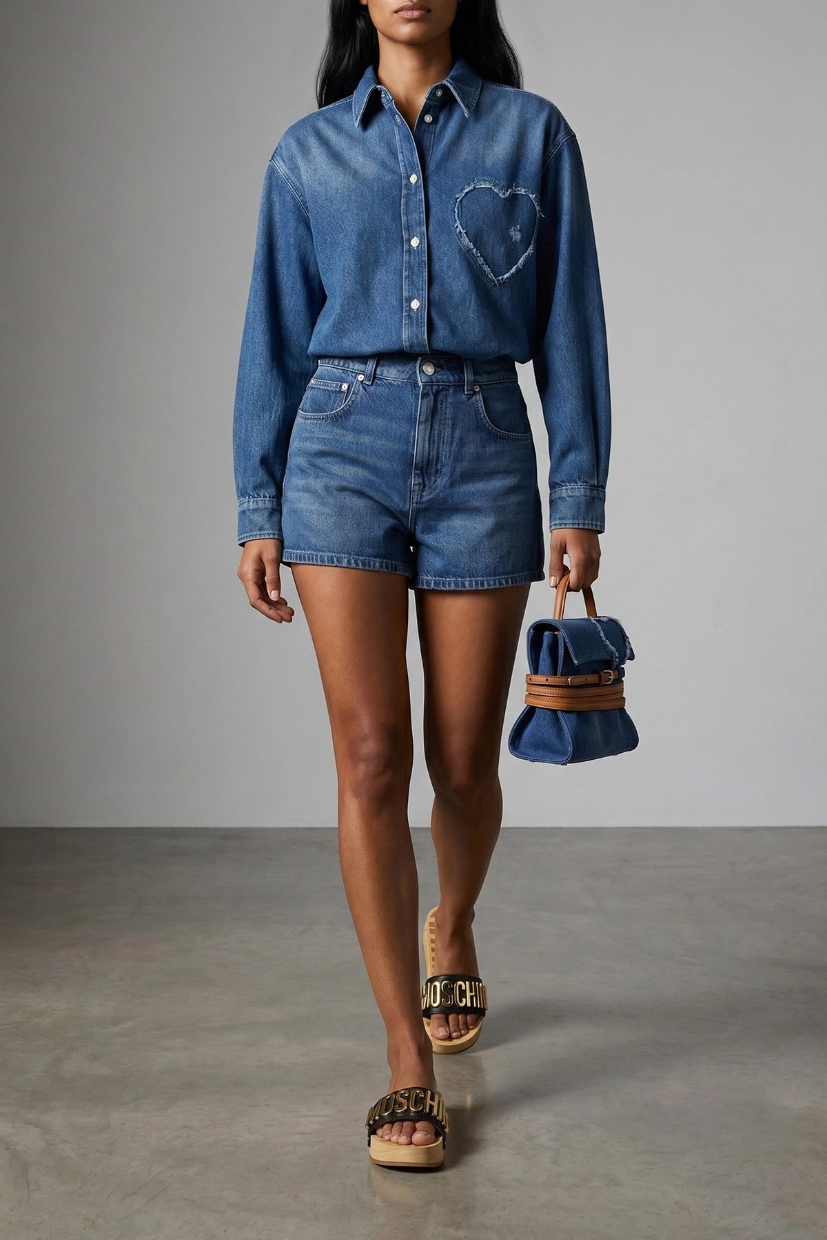 Moschino Hartdenimshorts - alternate view