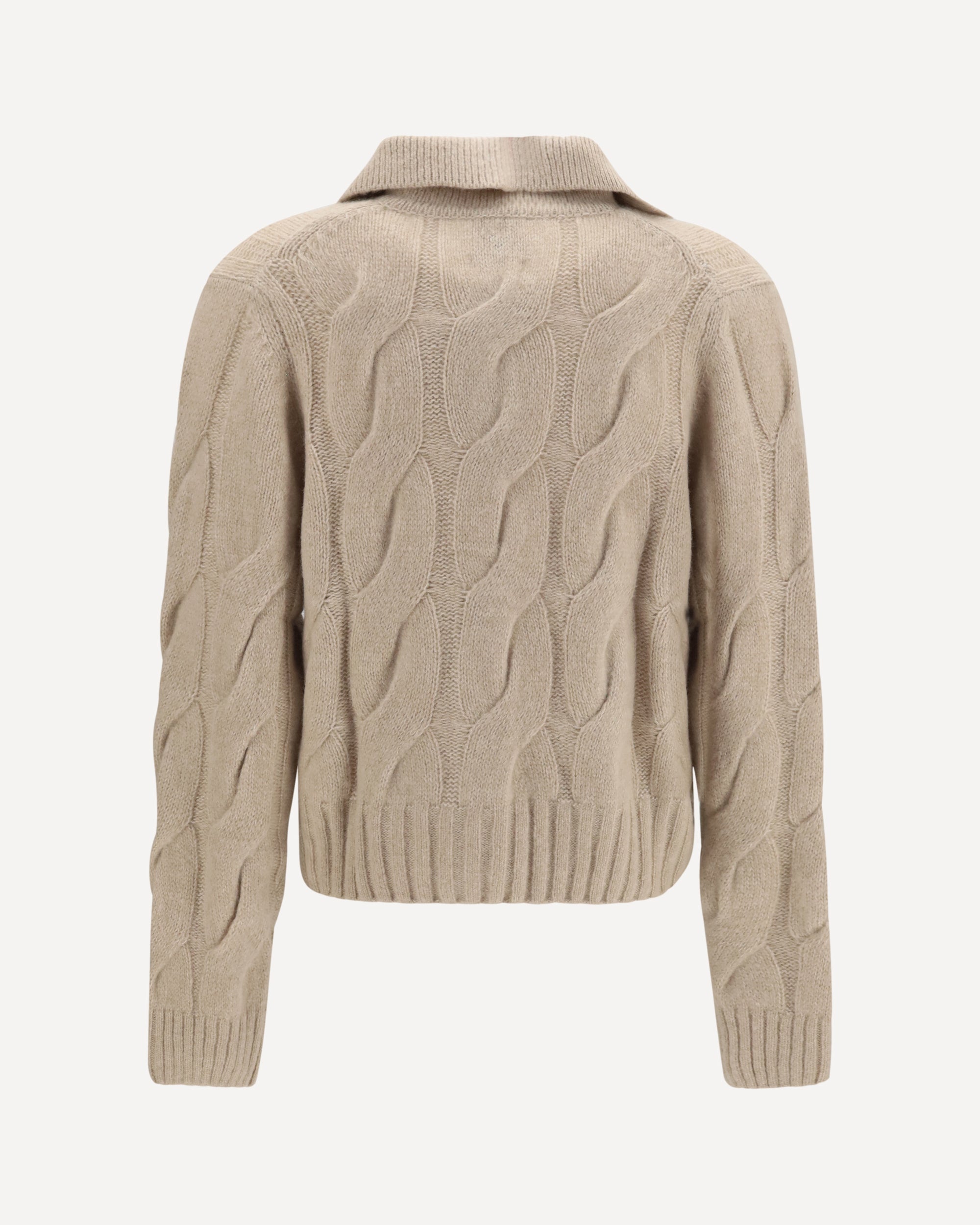 Allude Cashmere Silk Button Sweater