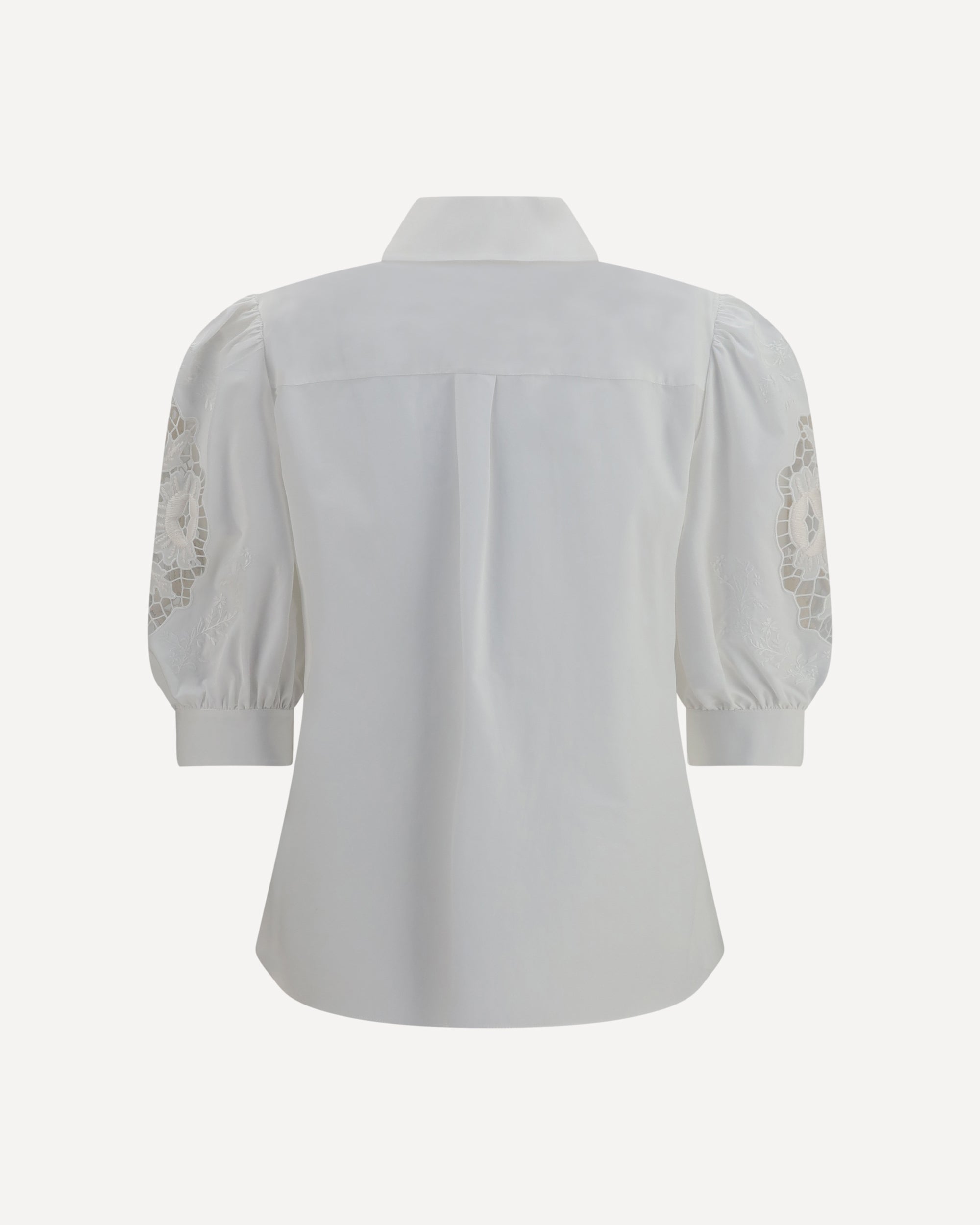 Valentino Garavani Shirt With Sangallo Lace Sleeves - alternate view
