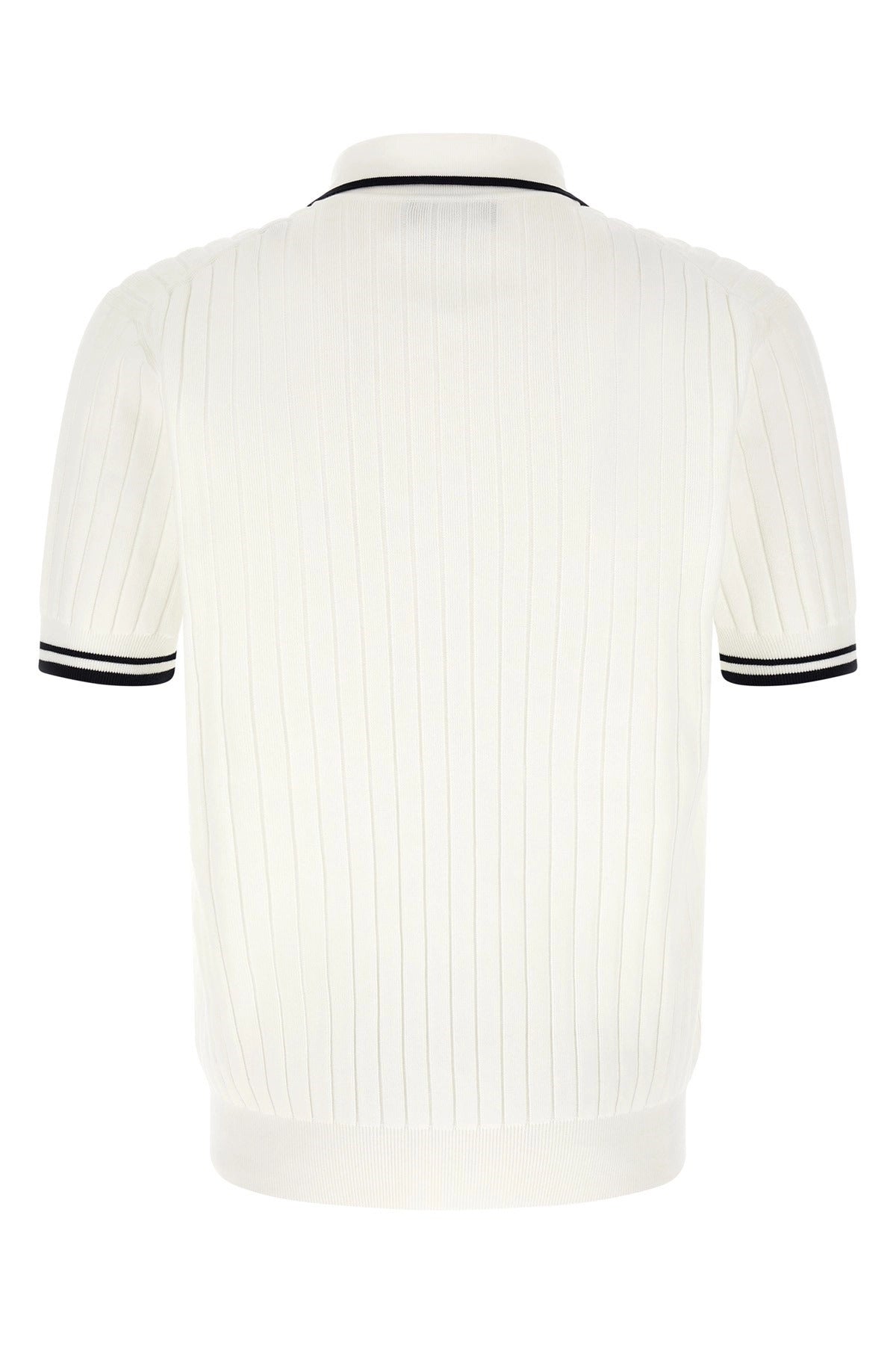 Dolce & Gabbana Flat Ribbed Polo Shirt - alternate view